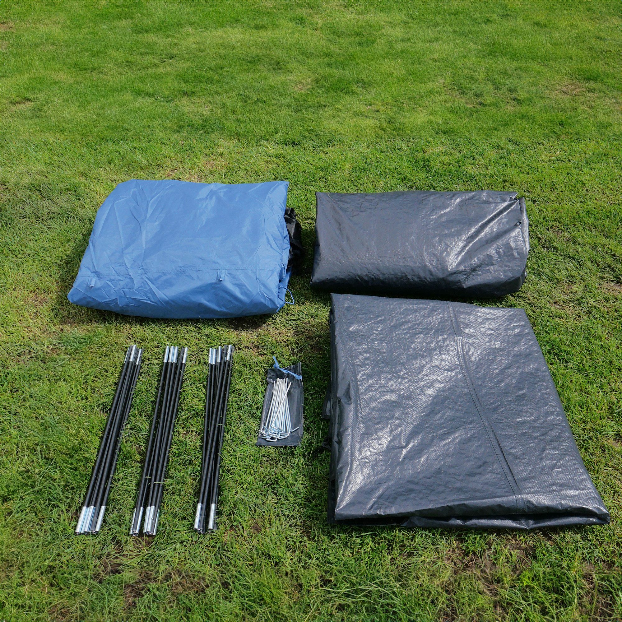 yourGEAR Tunnelzelt your GEAR Mistral 4 Mann Tunnelzelt Familienzelt 3000mm UV50+, Personen: 4