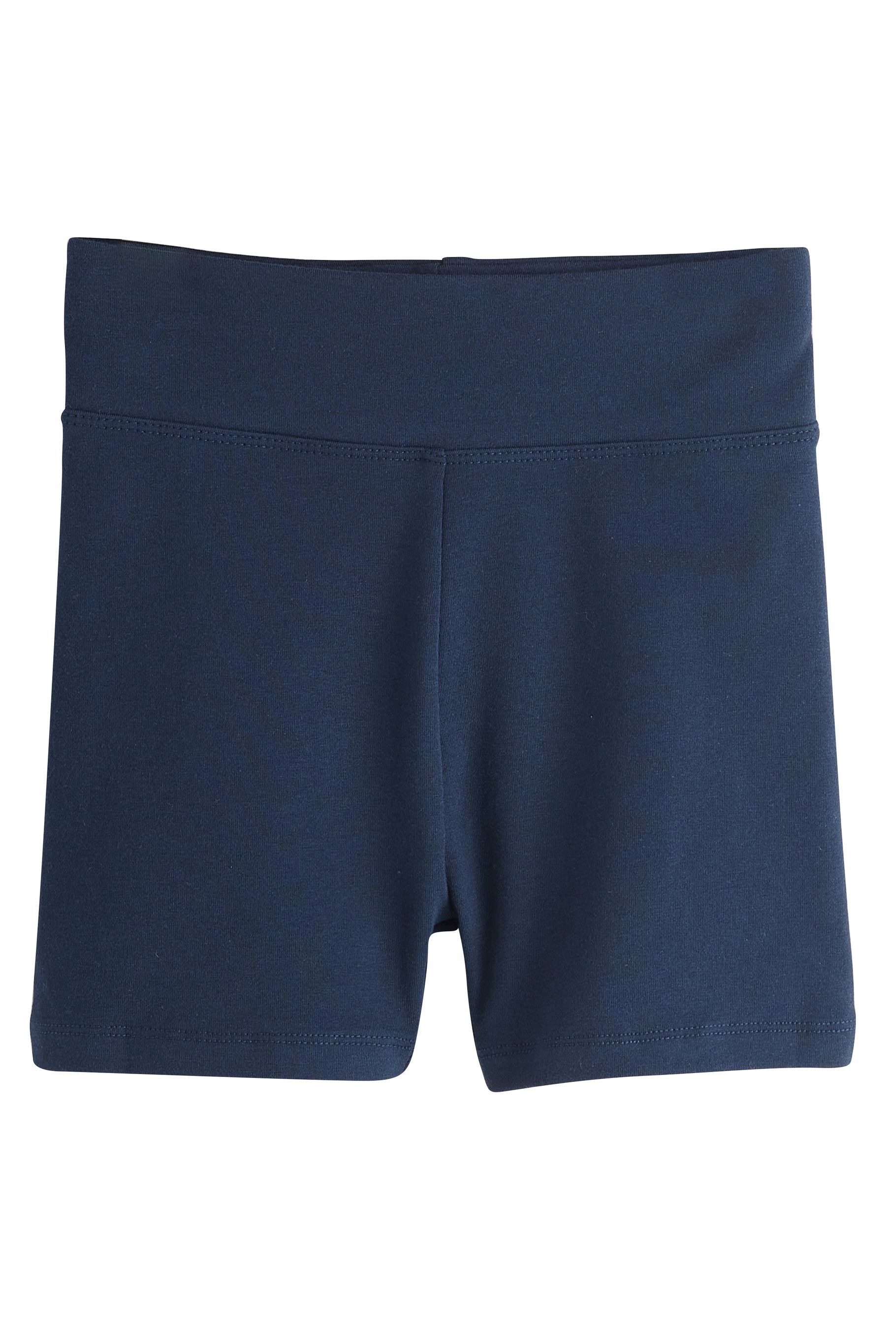 Shorts 2er-Pack Radlershorts mit hohem Bund und Stretch