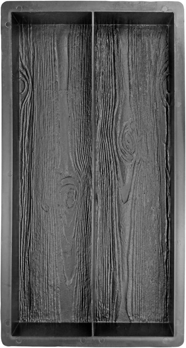 @tec Leichtbeton-Bauplatte Betonform Holzmuster, (2-St), Gießform günstig online kaufen