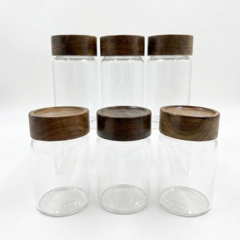 Bavary Vorratsglas Sapce Gewürzglas Set, (6-tlg)