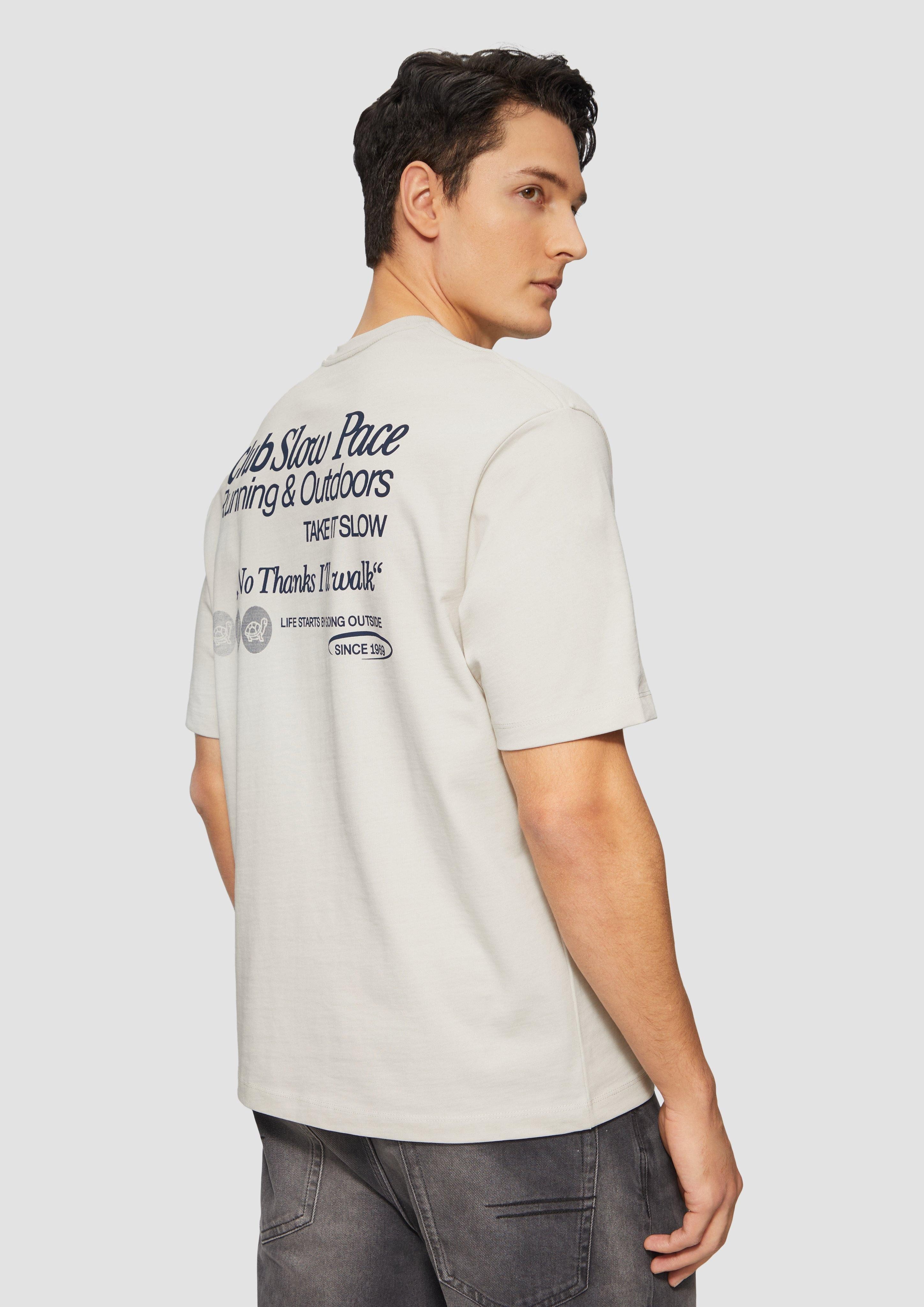 s.Oliver Kurzarmshirt T-Shirt im Relaxed Fit günstig online kaufen