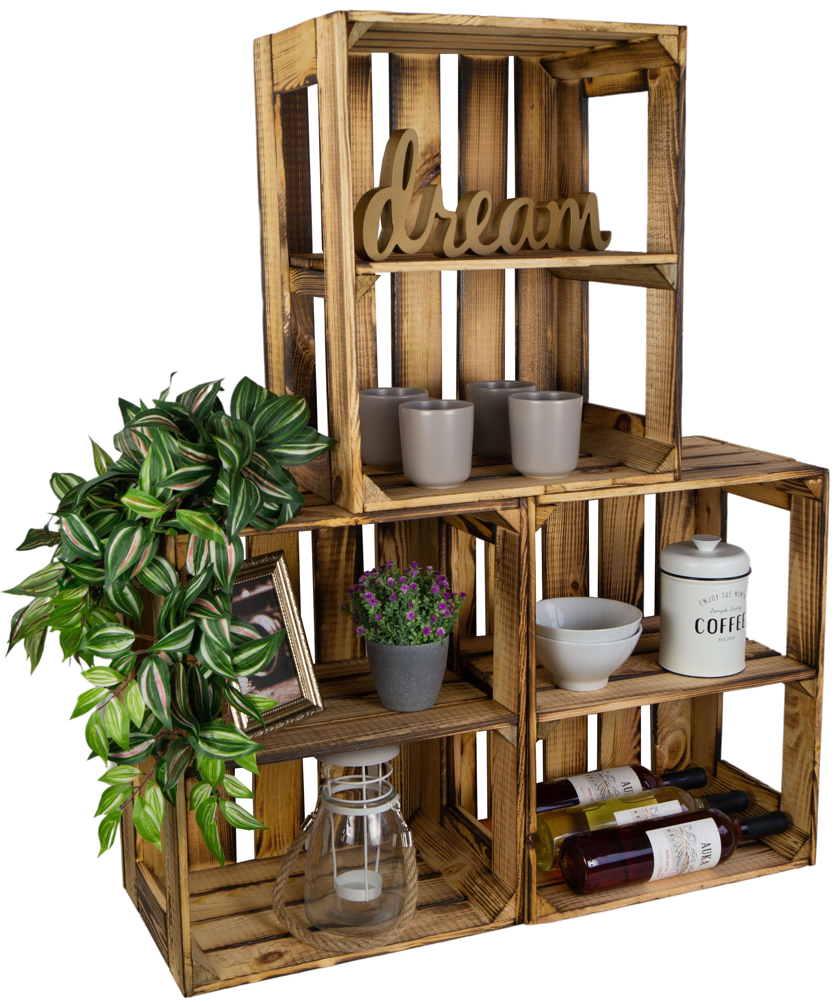 Kistenkolli Altes Land Allzweckkiste 3 X Gerda QUER (Spar-Set, 3er Set)