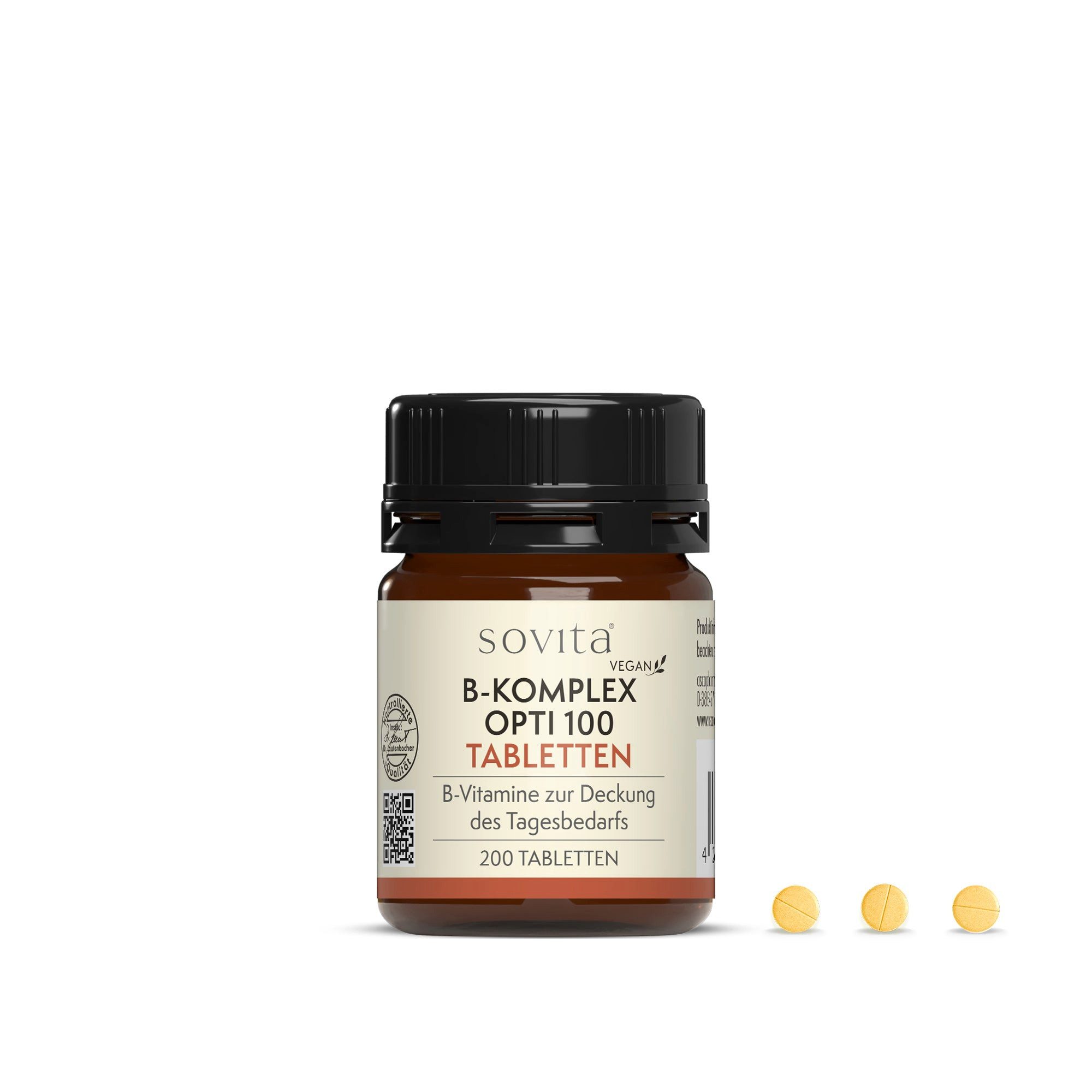 Ascopharm sovita Vitamin B-Komplex Opti 100 Tabletten 1, 1 er