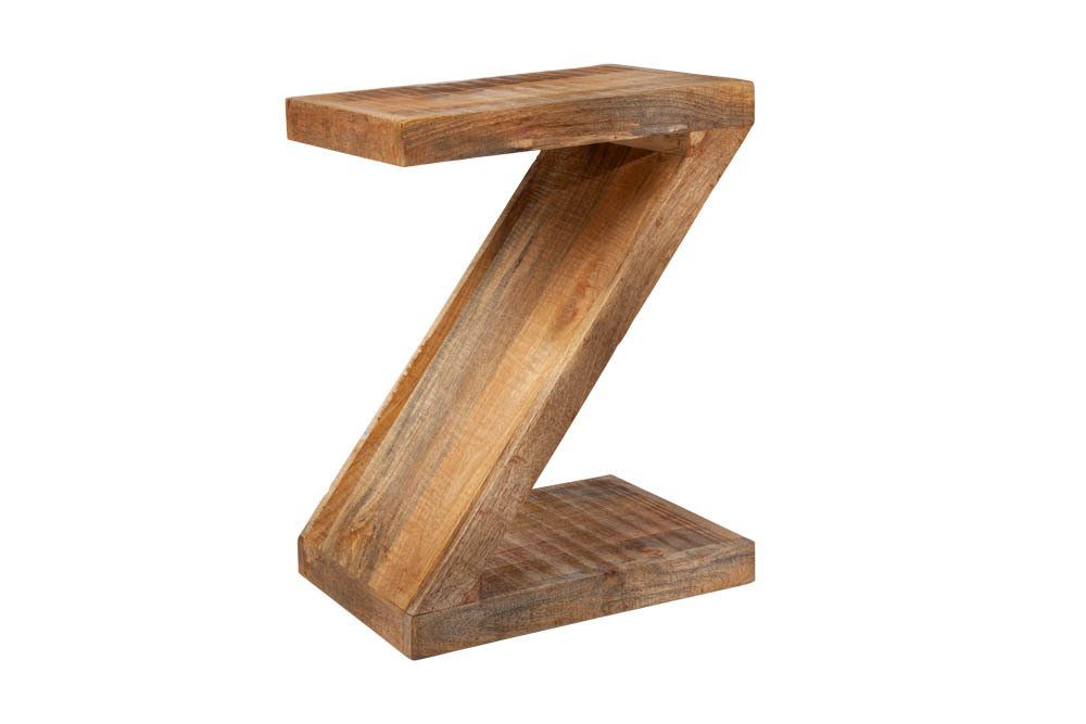 riess-ambiente Beistelltisch Z 45cm natur, Massivholz · variabel stellbar · Handarbeit · Mangoholz. Reduzierter Preis € 89,95. Unverbindliche Preisempfehlung € 139,00