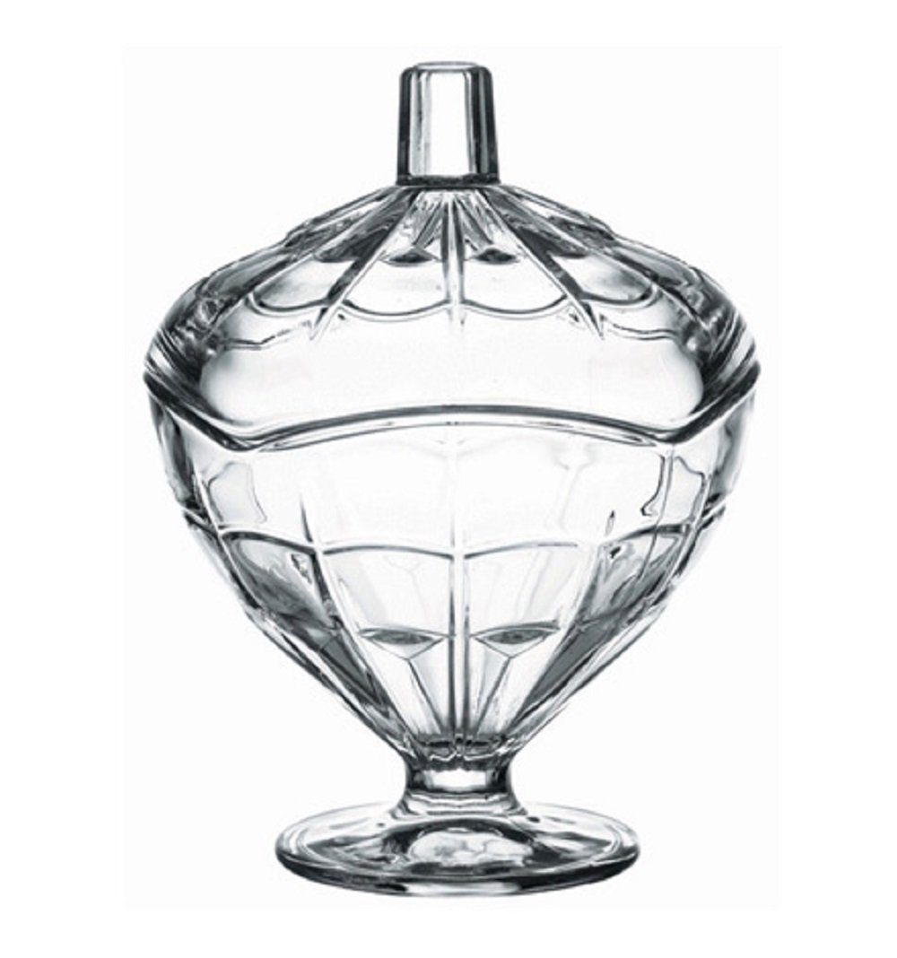 Pasabahce Dessertschale Glory Glas, Zuckerschüssel Set) (Kein 98585, Sekerlik Glas