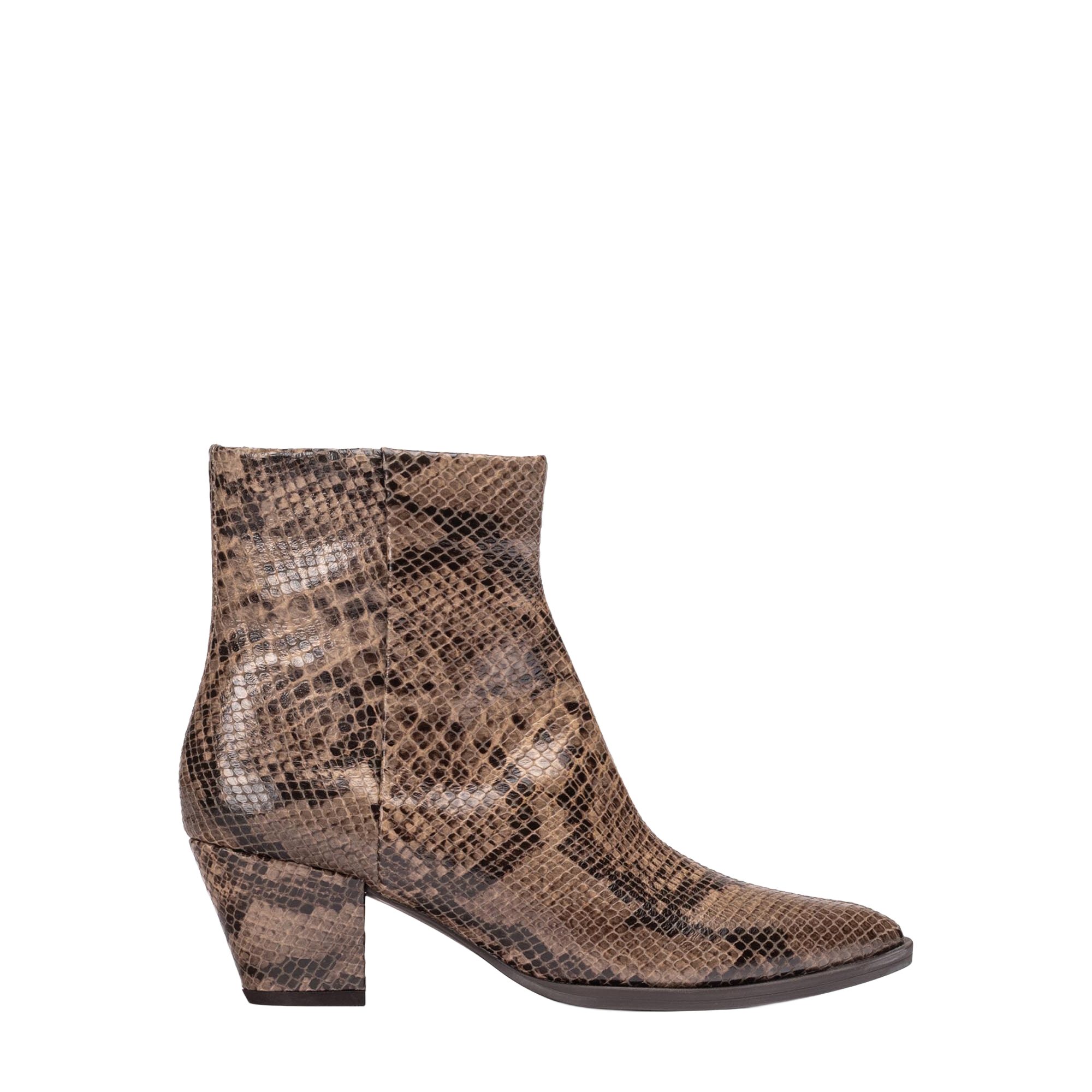 Unisa Unisa LANZA_BOA TOPO, Stiefeletten, Braun kombiniert, Damen Stiefelette
