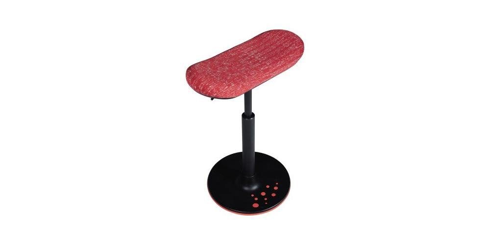 TOPSTAR Drehstuhl Sitzhocker SITNESS® H2 Skateboard Farbe der Sitzfläche: rot