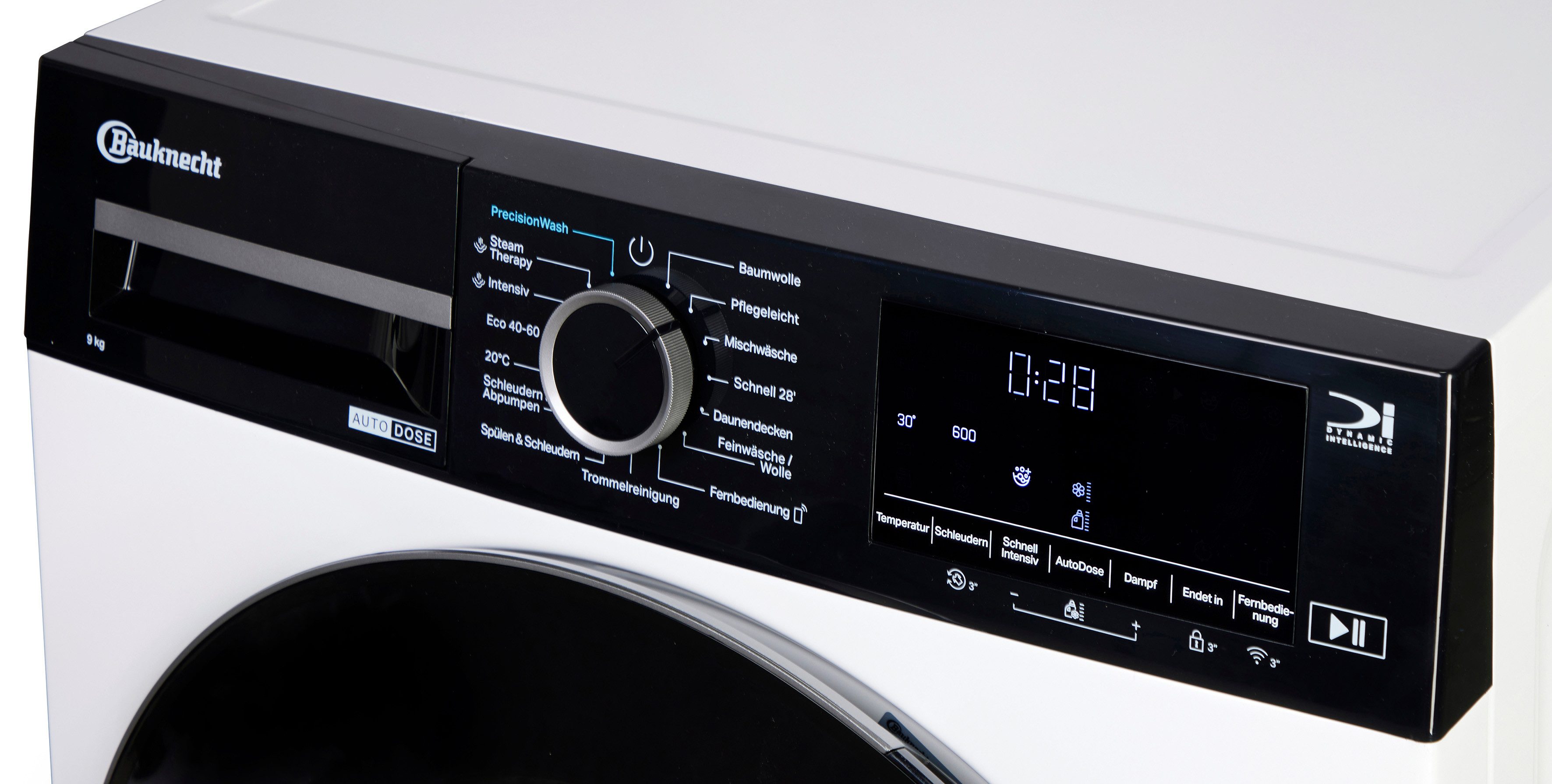 BAUKNECHT Waschmaschine B WM 9A12 BC, 9 kg, 1400 U/min, Adaptive Wash – Intelligente Anpassung der Programme an Ihre Wünsche – Bild 5 von 5