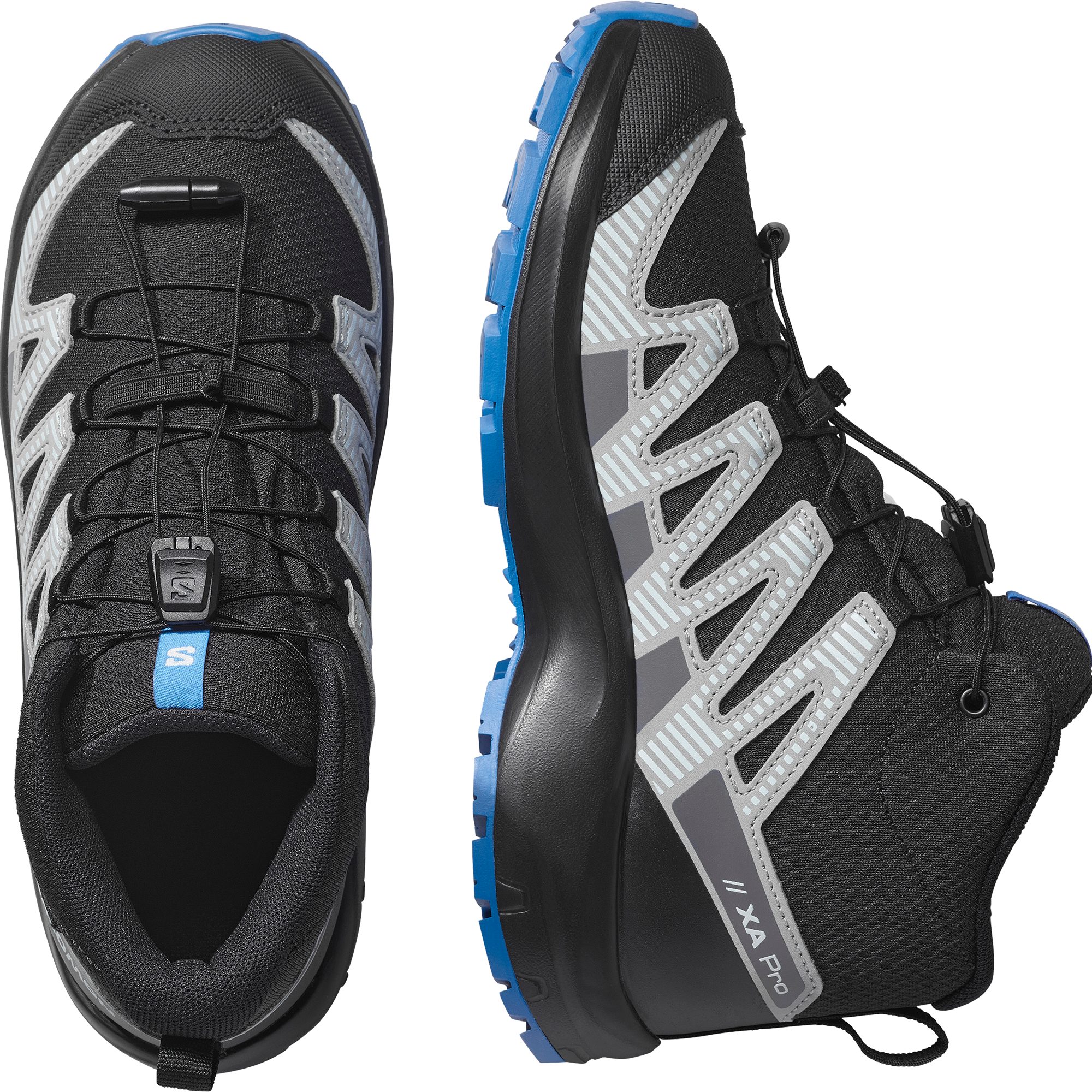 Salomon XA PRO V8 MID WP J Wanderschuh (für Kinder & Jugendliche) wasserdicht – Bild 4 von 5
