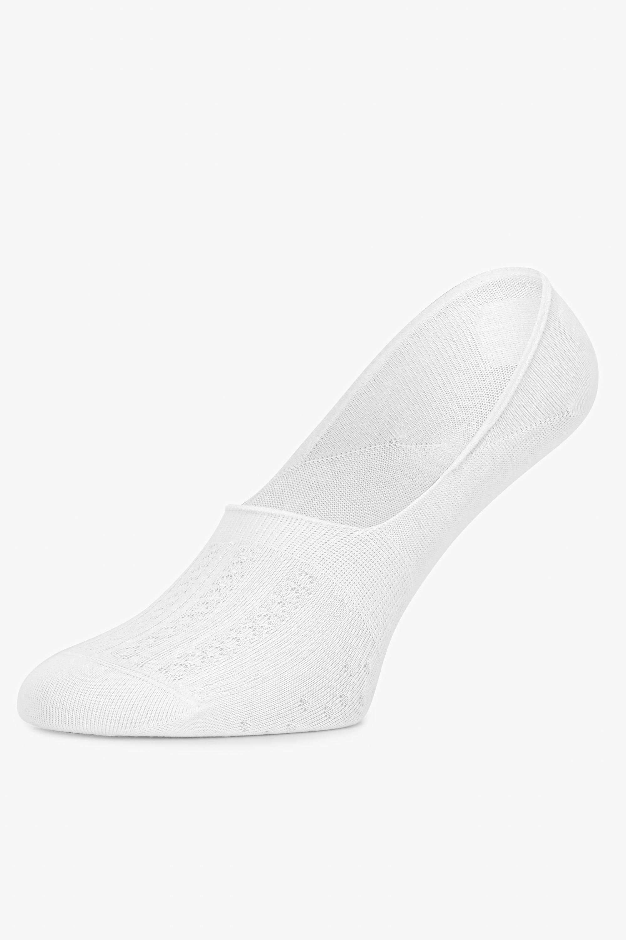 Weiß Socken MSGI034 Socken Damen Style Sneaker Merry