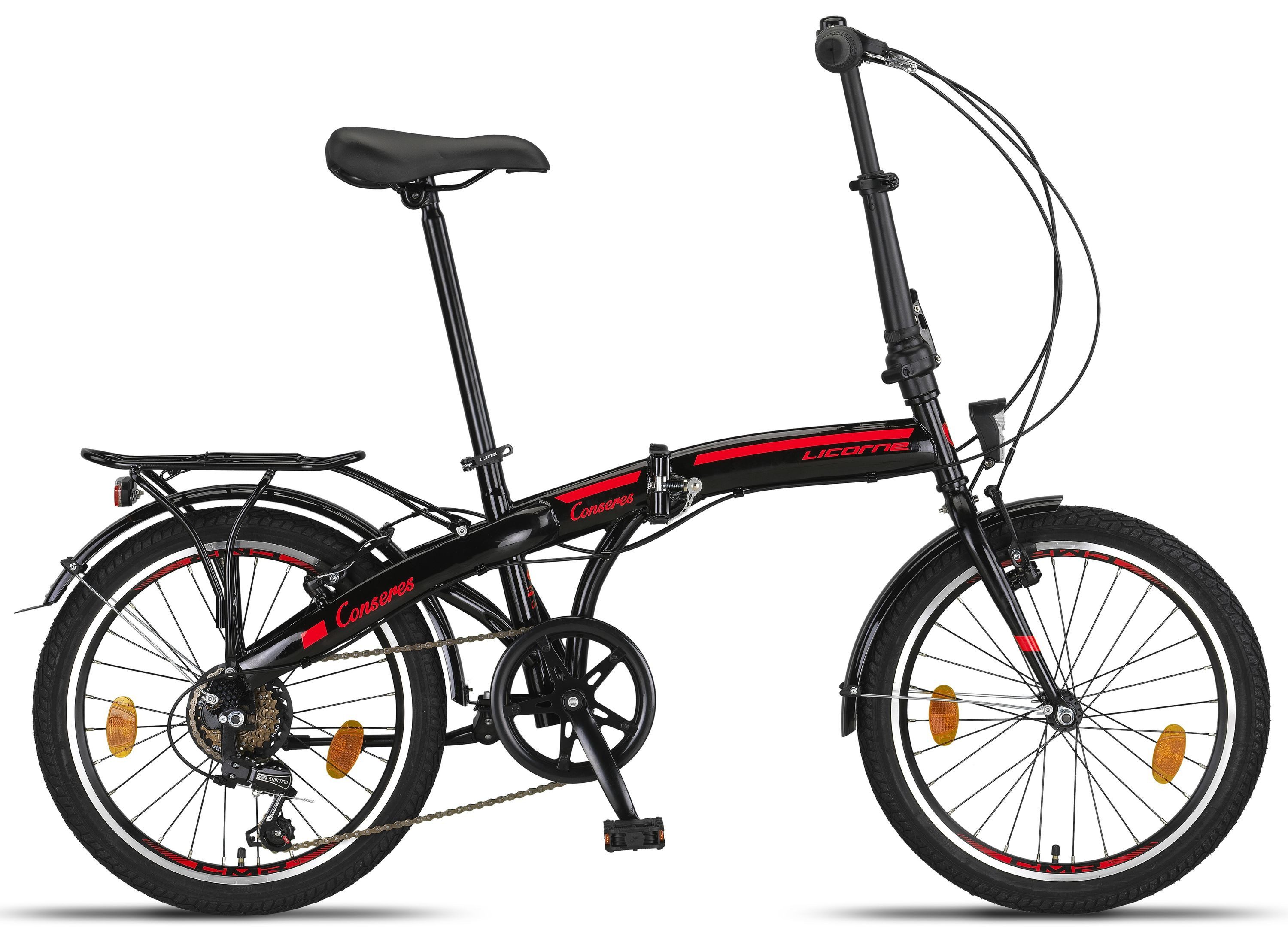 Licorne Bike Folding Bike Licorne Bike Conseres Premium Folding Bike in 20 inch - Bicycle