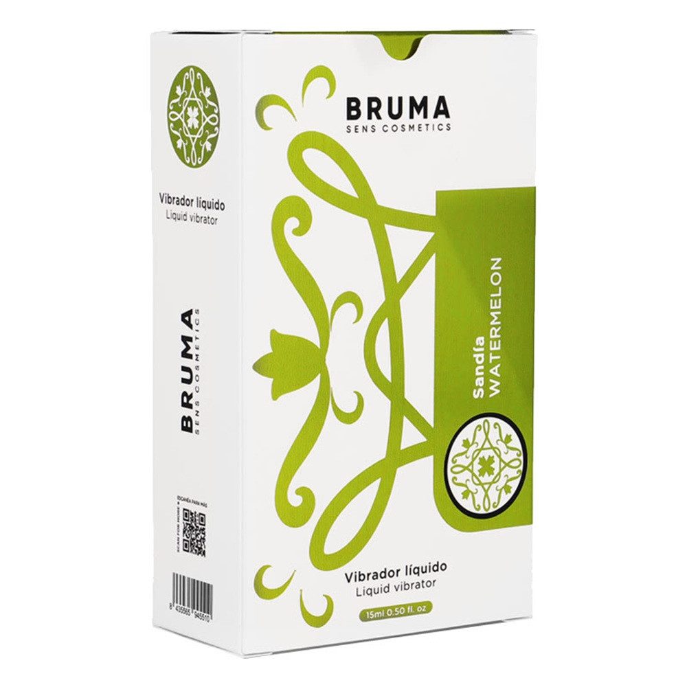 BRUMA Gleitgel Liquid Vibrator Watermelon, Packung mit, 1-tlg., stimulierendes Gel mit Vibrationseffekt