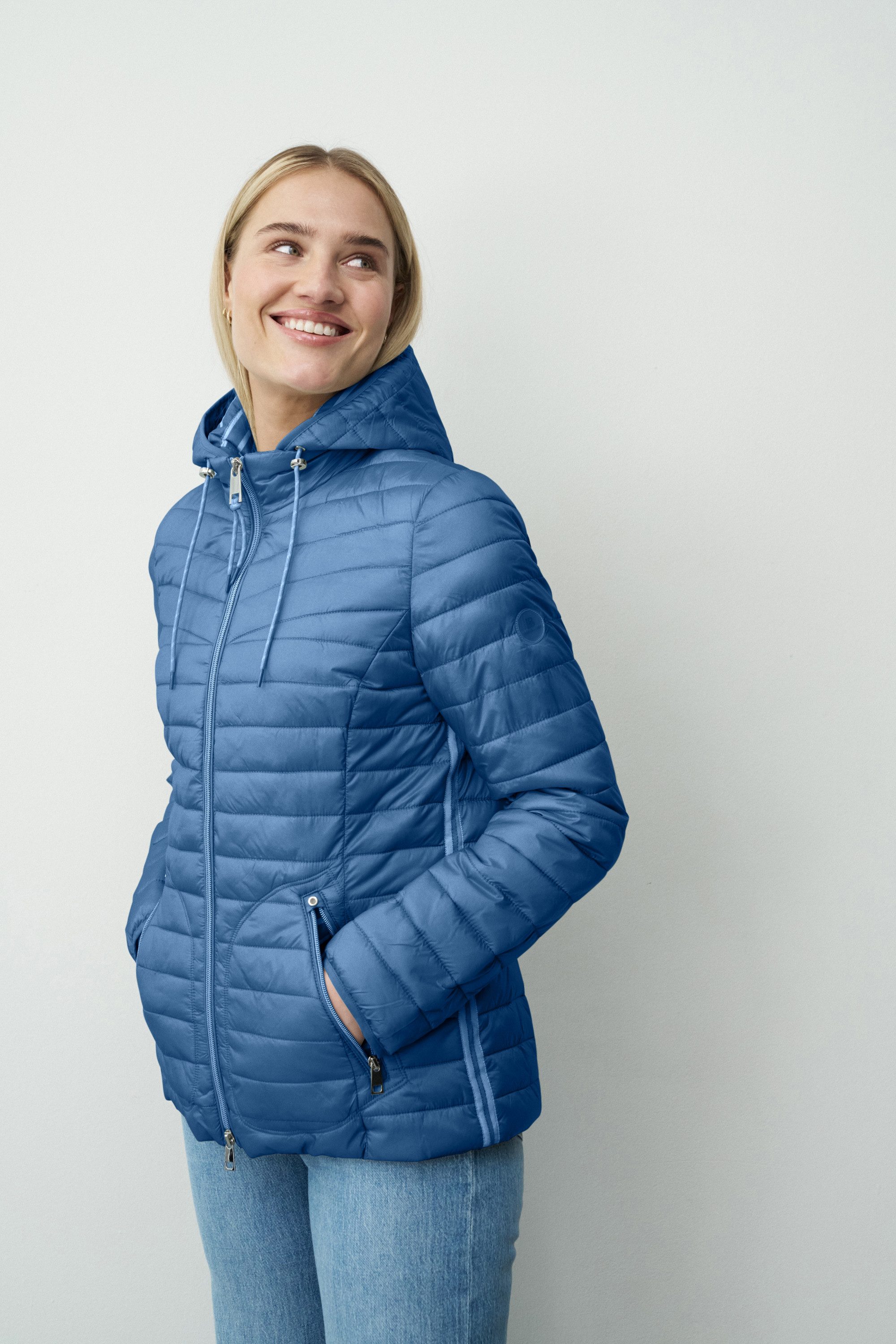 Barbara Lebek Steppjacke leichte Übergangsjacke oder Frühlingsjacke mit abn günstig online kaufen