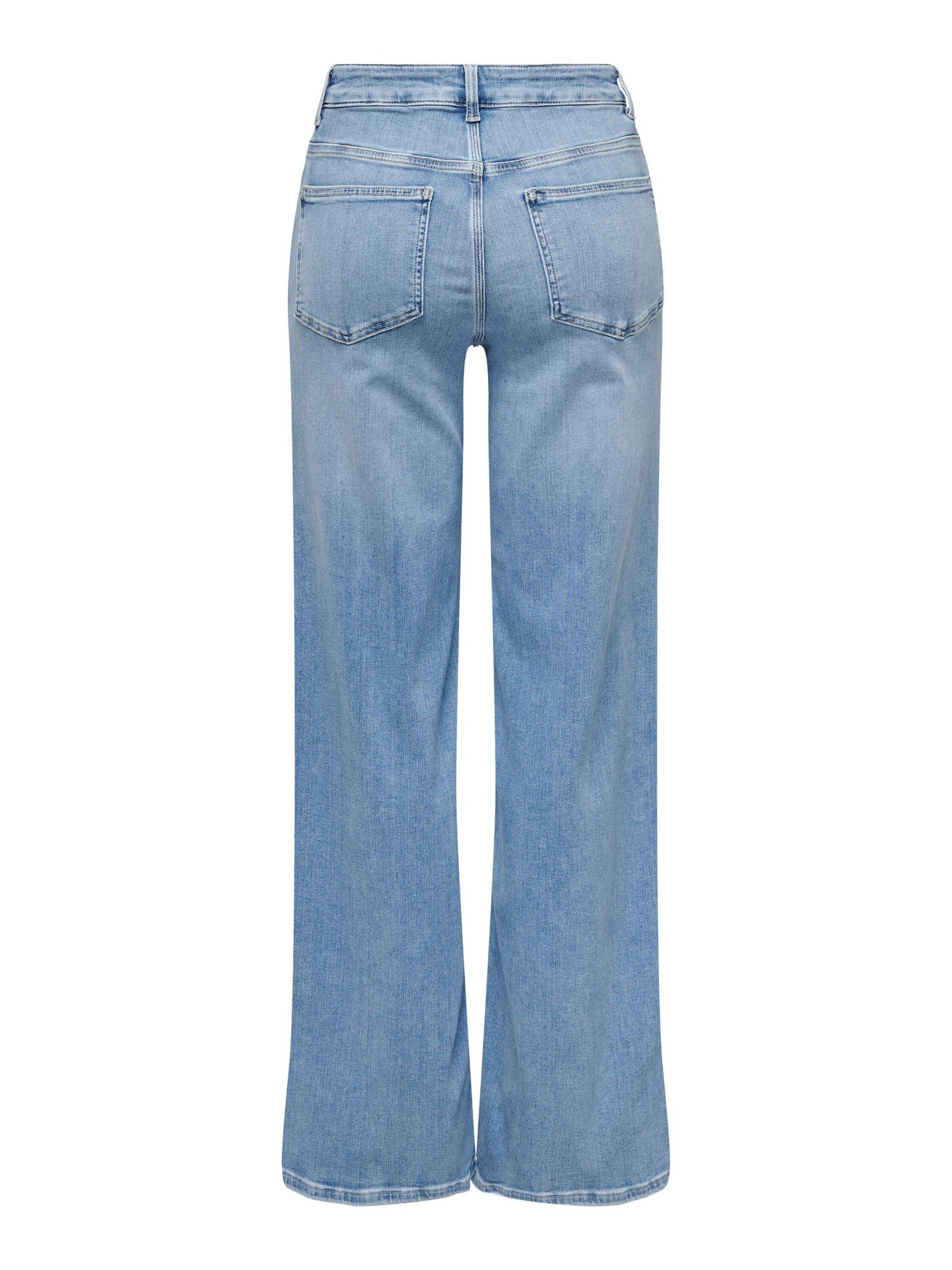 ONLY High-waist-Jeans "ONLMADISON – High Waist Jeans mit weitem Bein für Ko günstig online kaufen