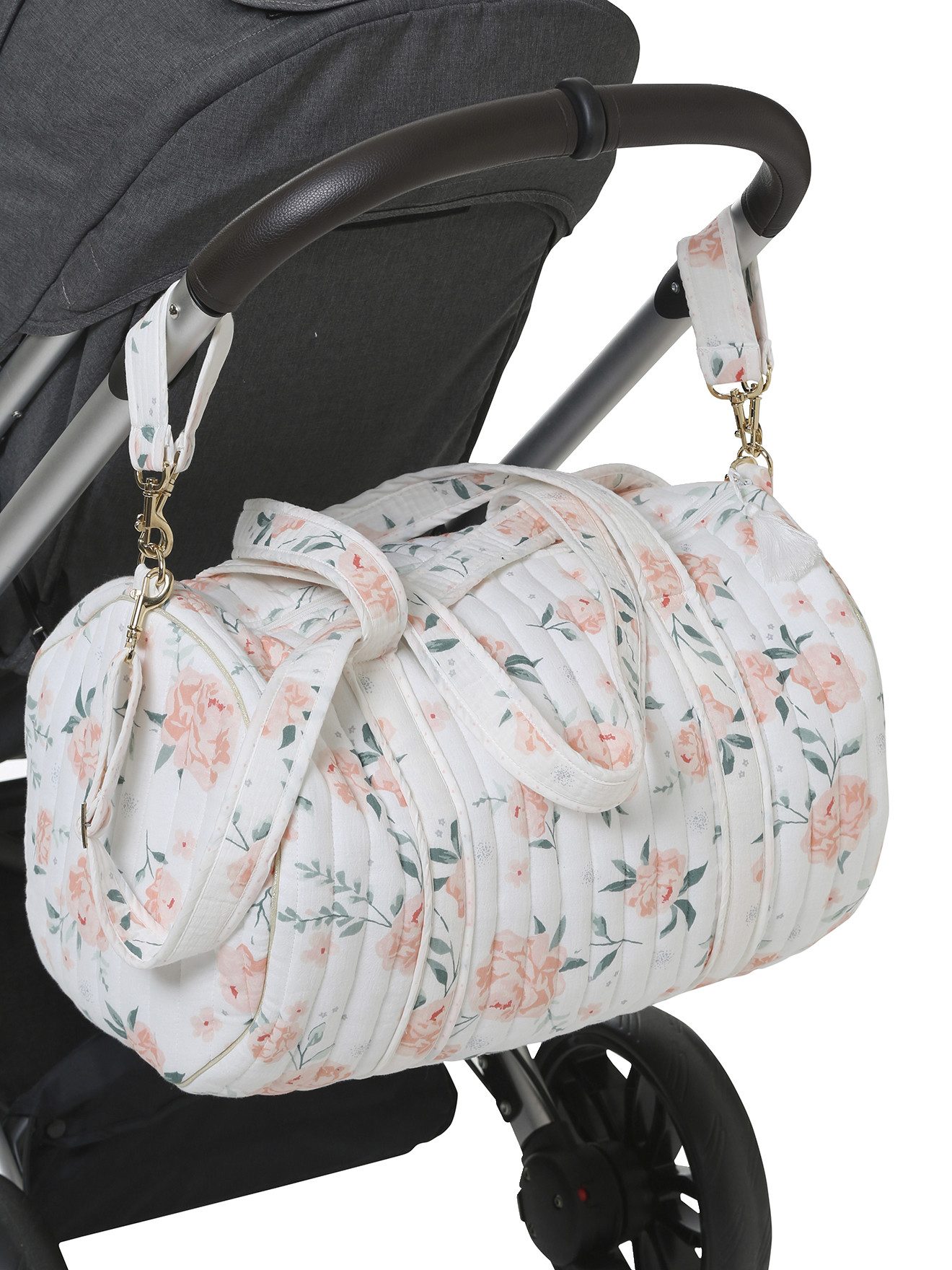 vertbaudet Wickeltasche Wickeltasche BABY ROLL aus Musselin