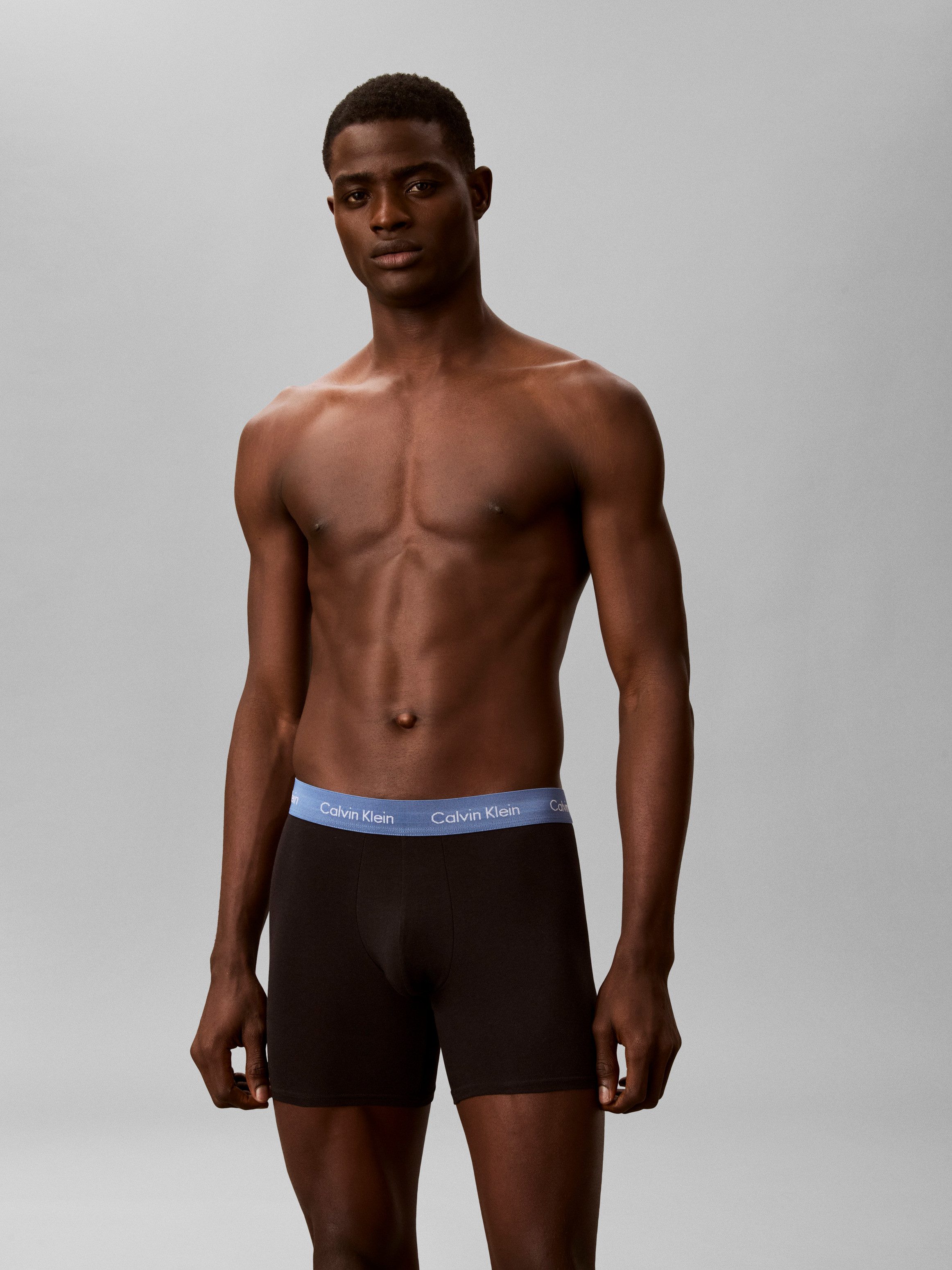 Calvin Klein Underwear Boxer BRIEF 3 PACK (3-St) mit längerem Bein