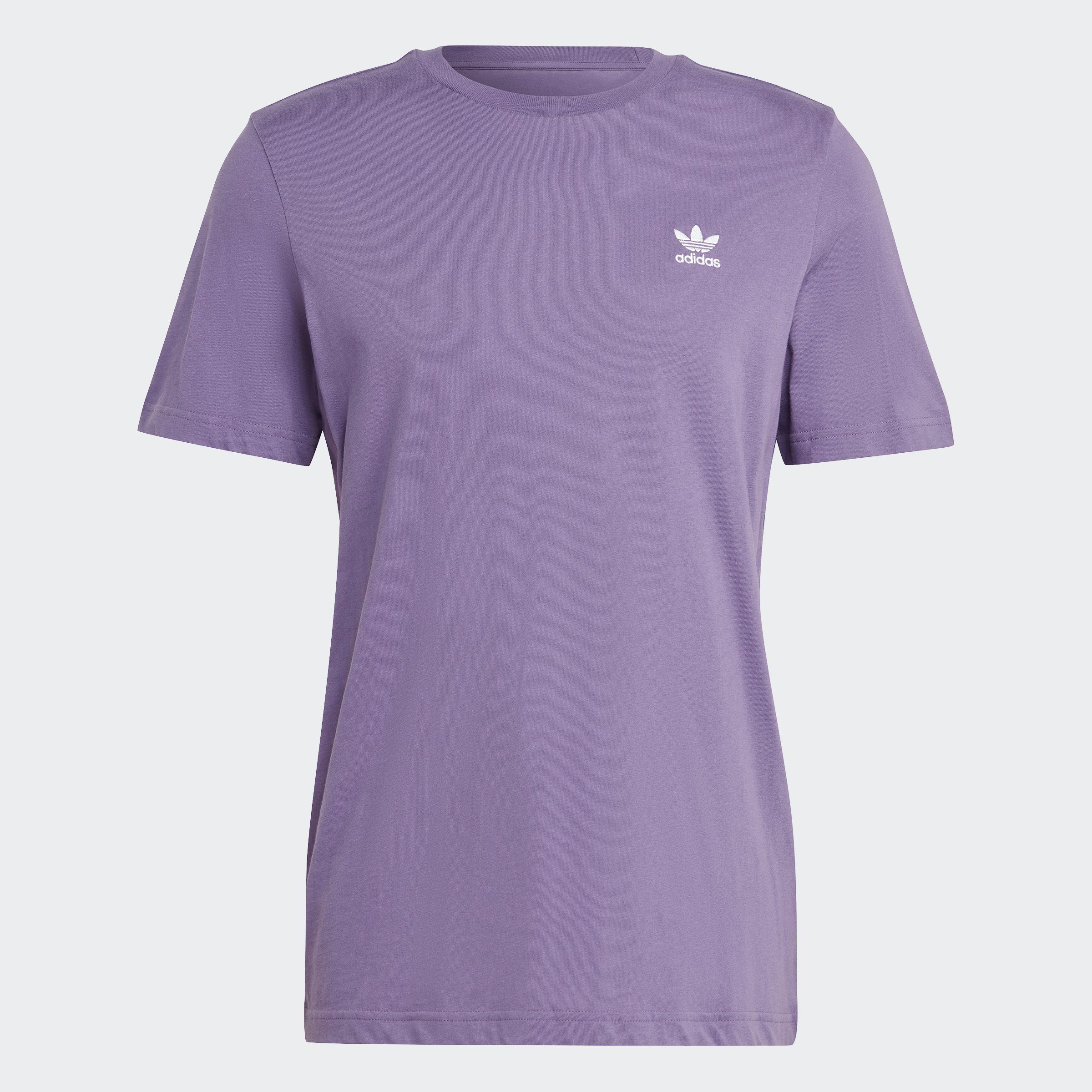 TREFOIL Tech T-Shirt adidas Originals Purple ESSENTIALS