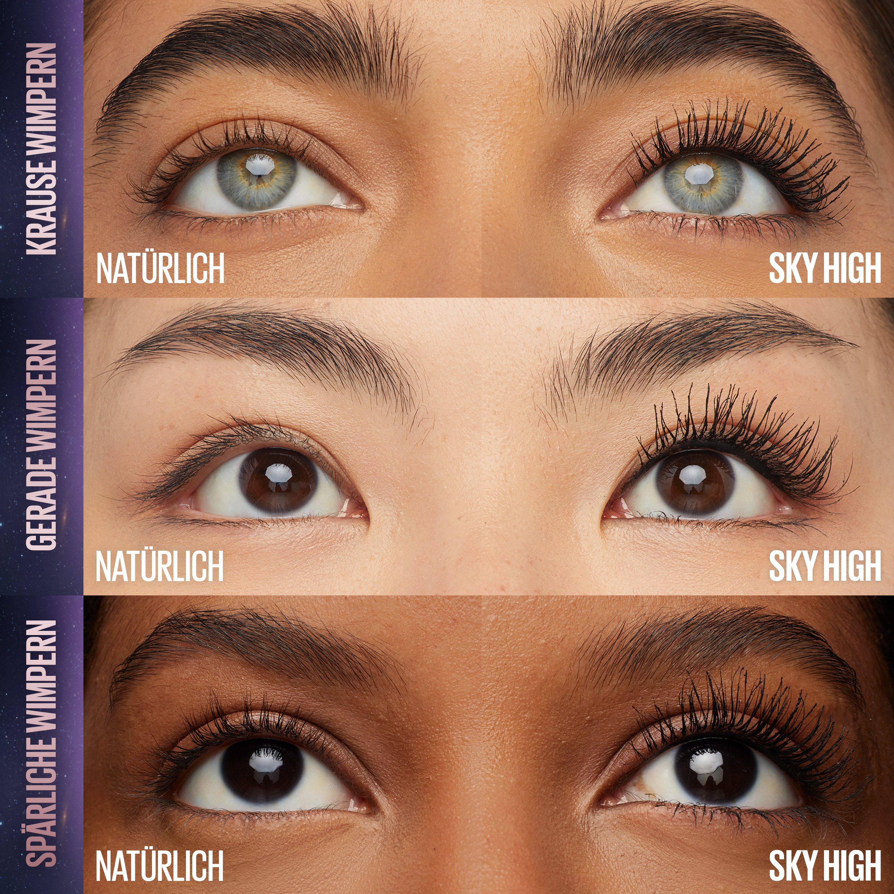 MAYBELLINE NEW YORK Make-up Set Maybelline New York Xmas Coffret Sky High + Expression Kajal – Bild 3 von 5