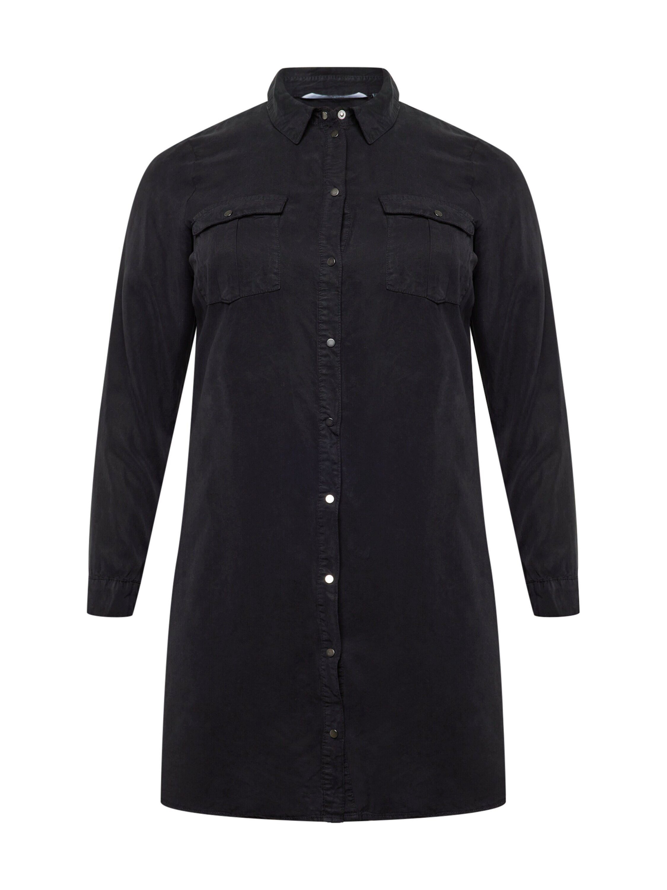 Vero Moda Curve Blusenkleid SILA (1-tlg) Falten günstig online kaufen