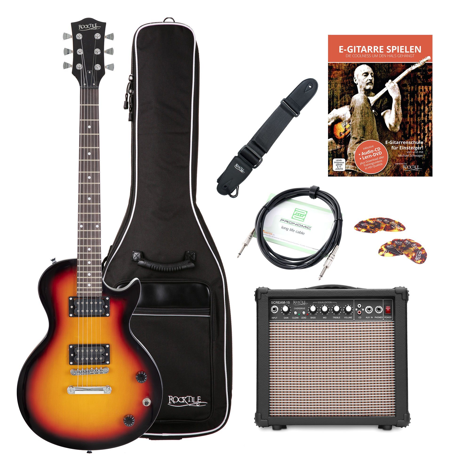 E-Gitarre L-100 elektrische Gitarre