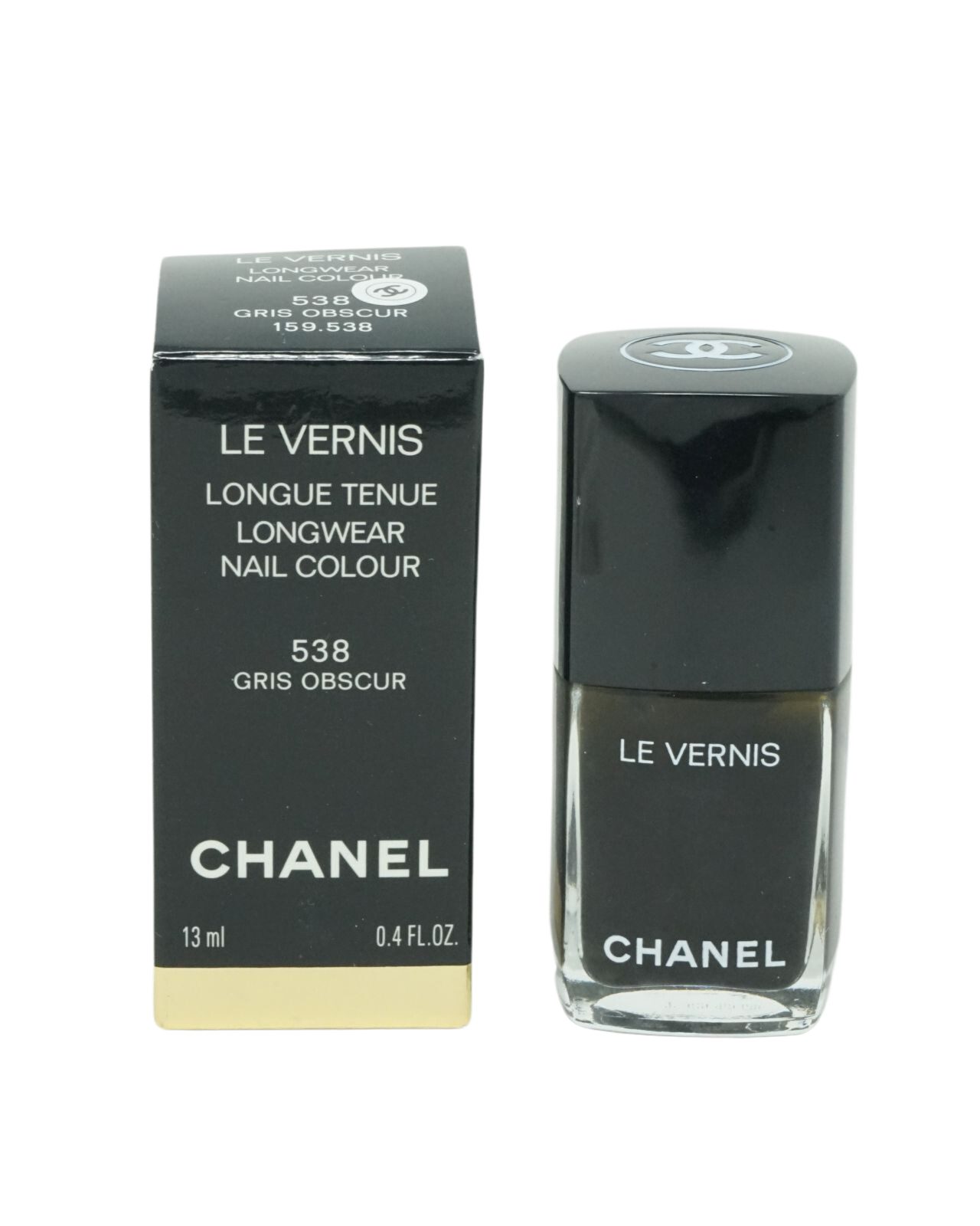 CHANEL Nagellack Chanel Le Vernis Longwear Nagellack 13ml 538 Gris Obscur