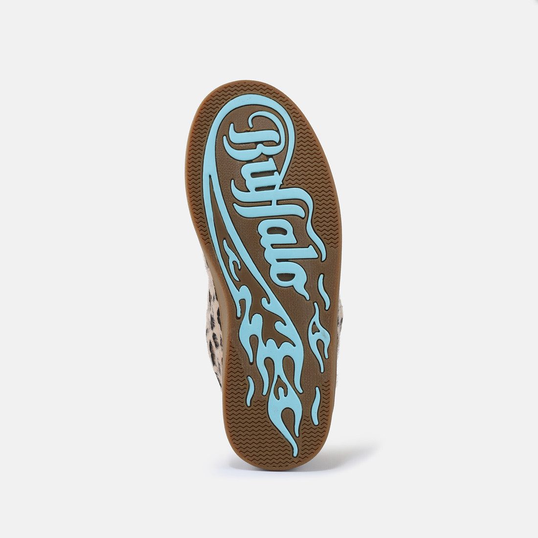 Buffalo LIBERTY FLAME Sneaker Trend-Sneaker mit Flammenmotiv im Leo-Look – Bild 3 von 5