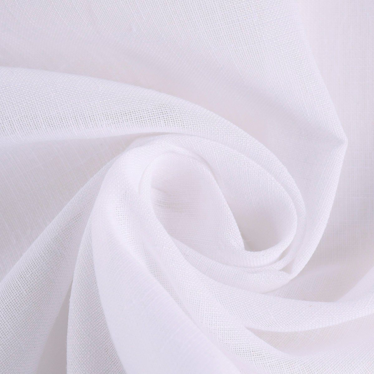 SCHÖNER LEBEN. Meterware Stores Leinenstruktur Pure Air Technology luftreinigende Ausrüstung t, halbtransparent, Kunstfaser, überbreit