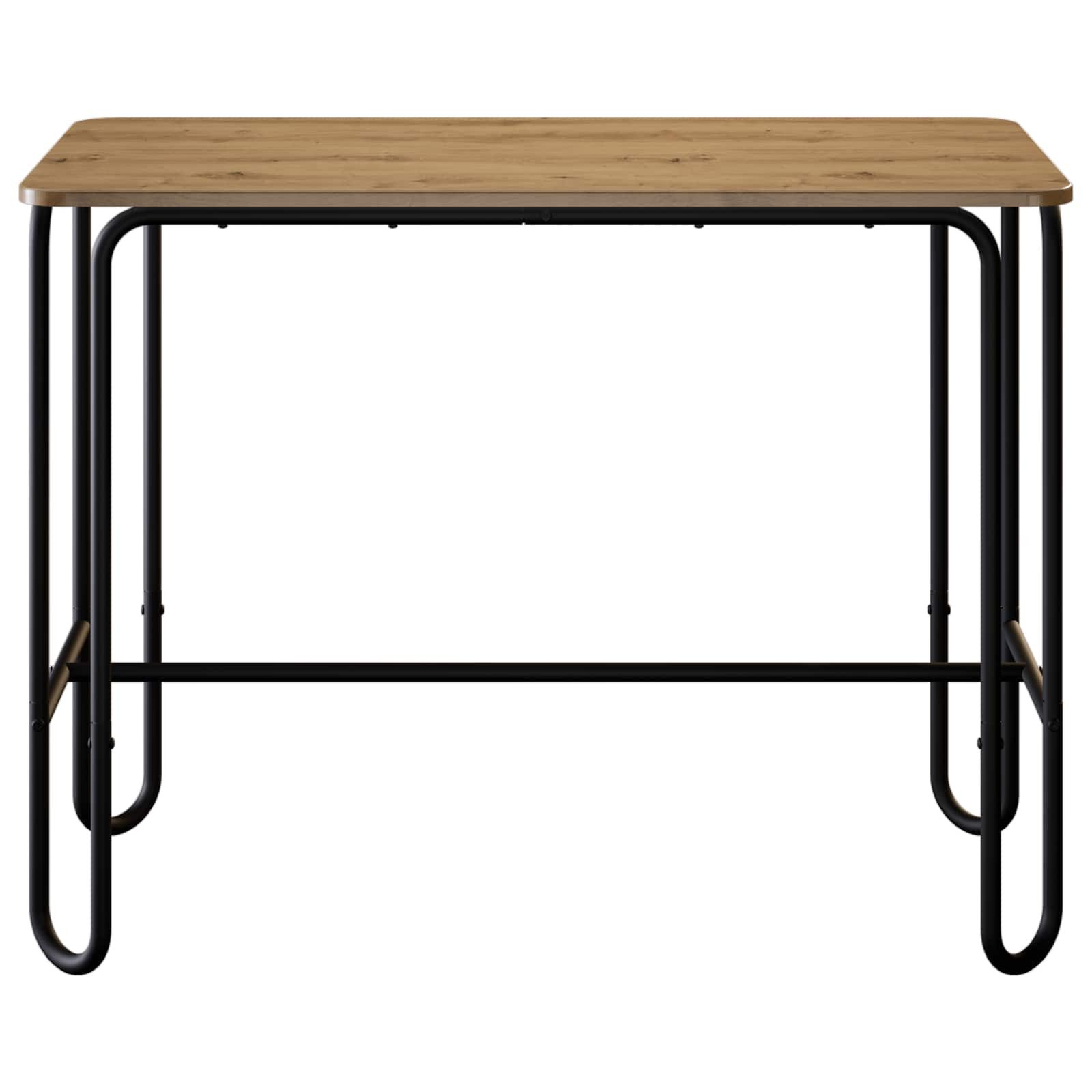 vidaXL Esstisch Esstisch 100 x 50 x 75 cm Holzwerkstoff Artisan-Eiche (1-St)
