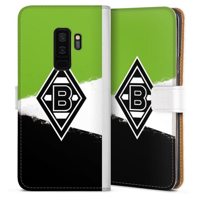 DeinDesign Handyhülle Gladbach Borussia Mönchengladbach Offizielles Lizenzprodukt Samsung Galaxy S9 Plus Duos Hülle Handy Flip Case Wallet Cover