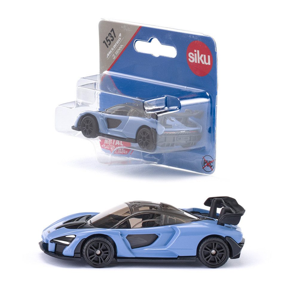 SIEPER Modellauto siku McLaren Senna blau