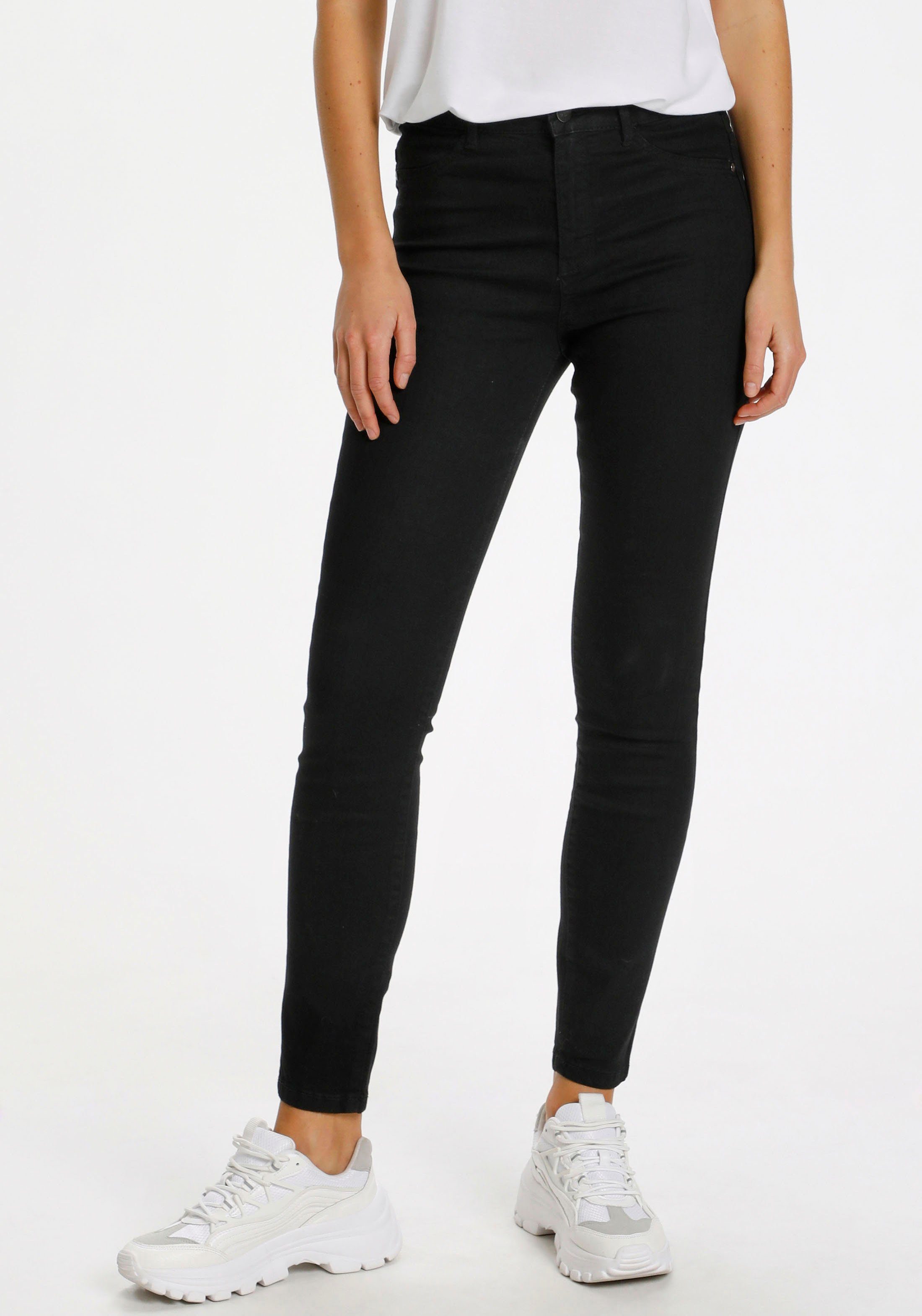 Saint Tropez Slim-fit-Jeans SZ-ULLA Mit hoher Leibhöhe | Straight-Fit Jeans