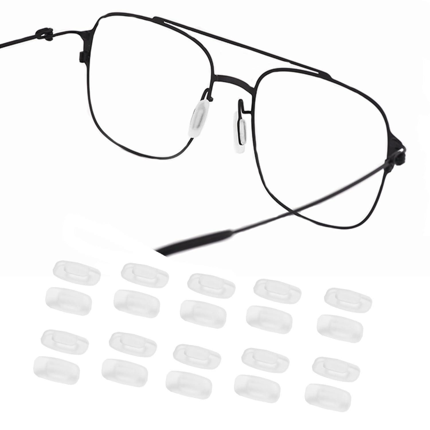 LuxusKollektion Brille Nasenpads Brille weich Silikon M 10Paar