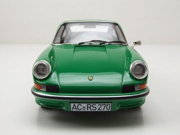 Norev Modellauto Porsche 911 Carrera RS 1973 grün schwarz Modellauto 1:18 Norev, Maßstab 1:18