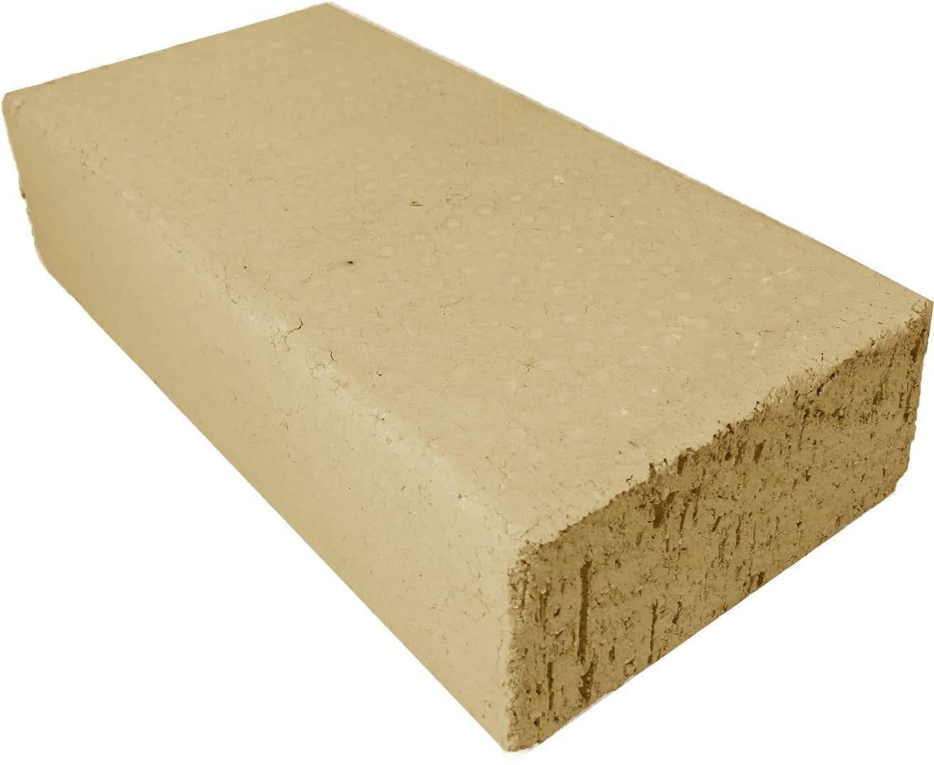 Sendeo Feuerraumplatten Schamottstein SENDEO 250 x 124 x 64 mm 1 Stück, besonders hochwertig und stabil