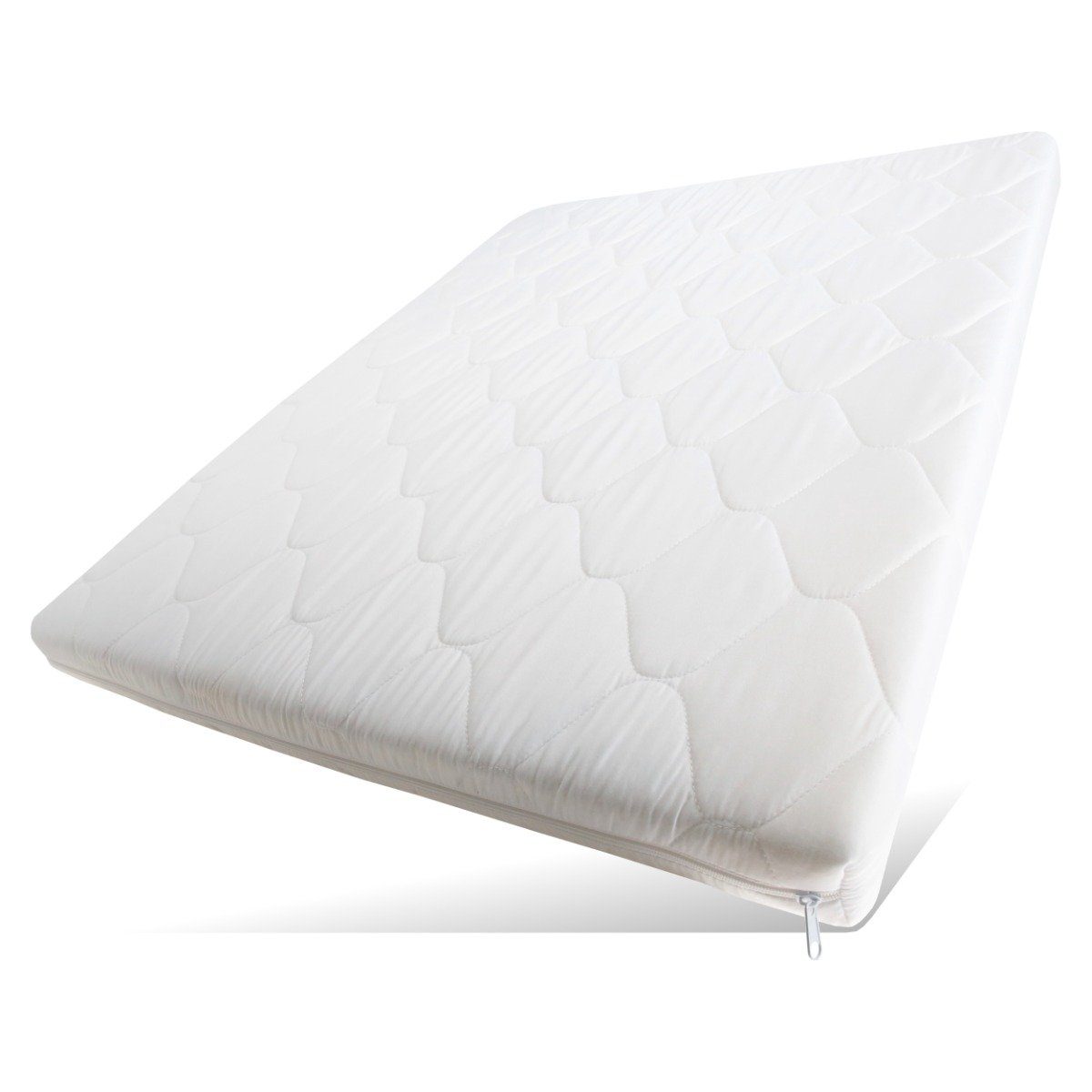 Laufgitter-Matratze Laufstallmatratze für Laufgitter, Baby Spielmatte, Stillerbursch, 6 cm hoch, (gratis Versand, Made in Germany), Härtegrad H2, hochwertiger gesteppter Bezug, sorgfältige Verarbeitung