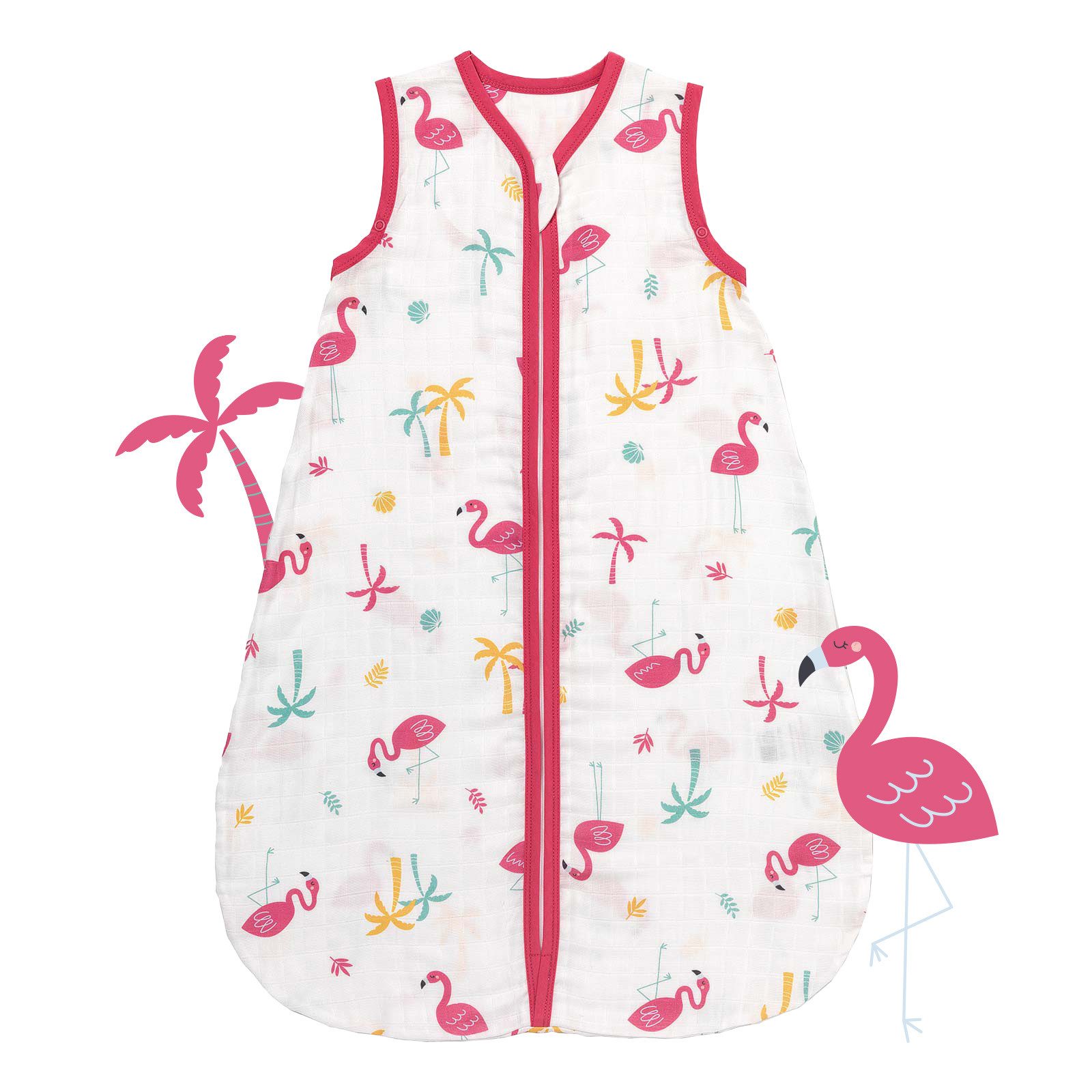 Schlummersack Kinderschlafsack Musselin Babyschlafsack, 0.5 Tog günstig online kaufen