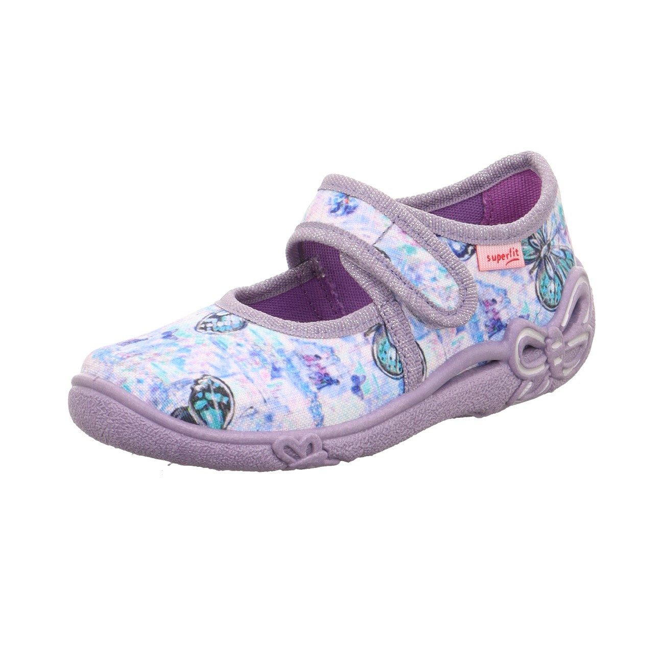 Superfit Mädchen Hausschuh Belinda lila EUR 23 Hausschuh