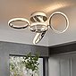 ZMH LED Deckenleuchte »Deckenlampe Wohnzimmer 39W Innen 3000K Warmweiß für Schlafzimmer Büro verstellbar Ring«, Bild 1