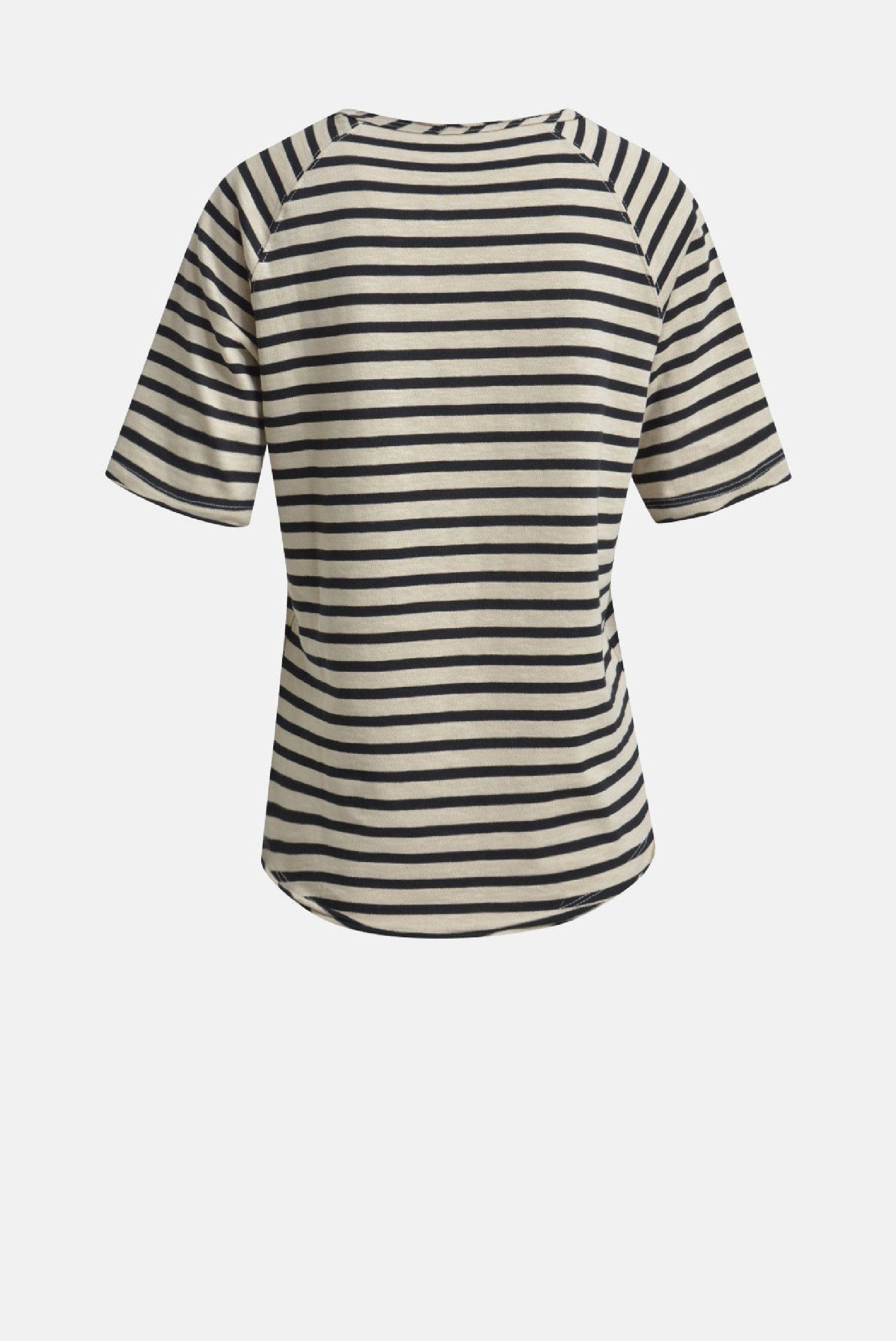 Smith & Soul Rundhalsshirt mit offener günstig online kaufen