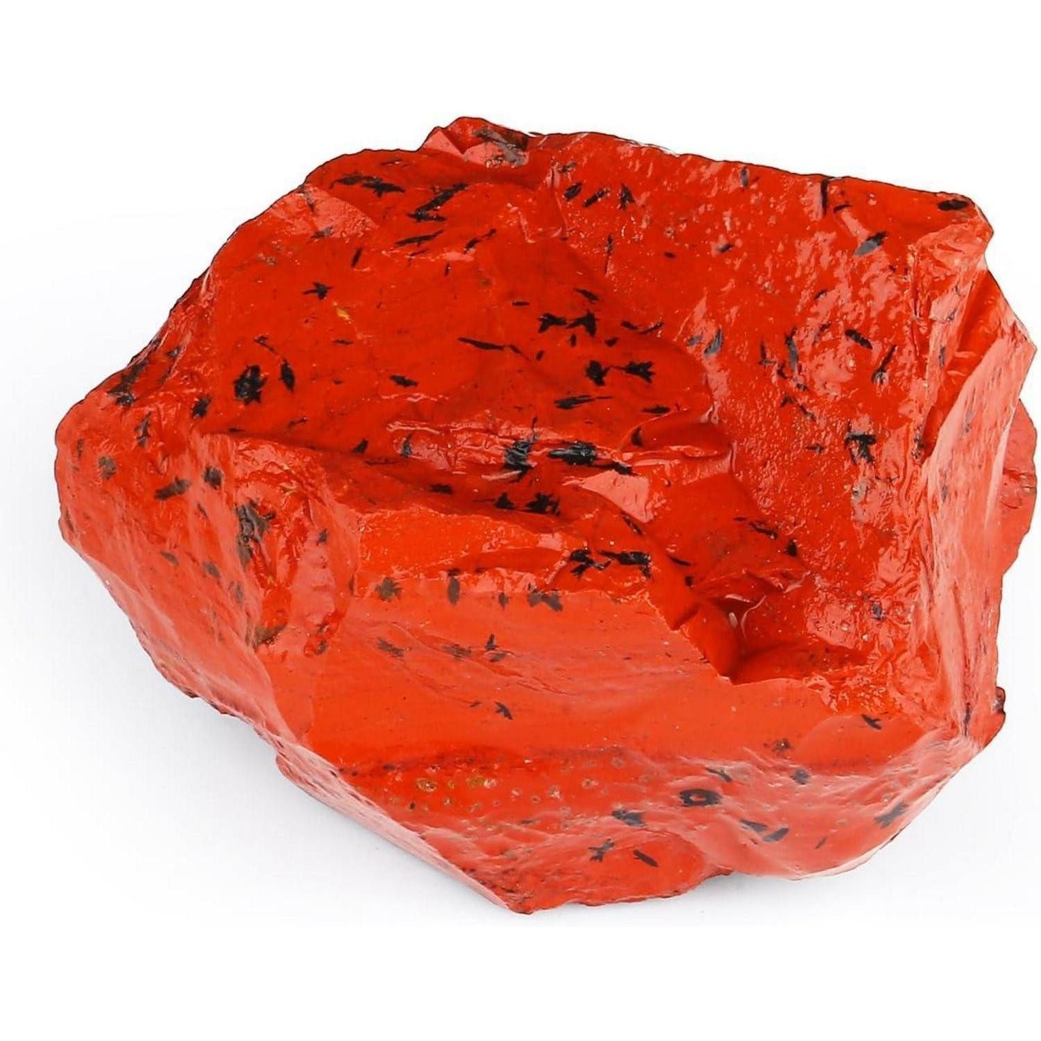 LuxusKollektion Mineralstein Rohstein Jaspis Kristall Naturstein Reiki Wasserstein Roter Jaspis