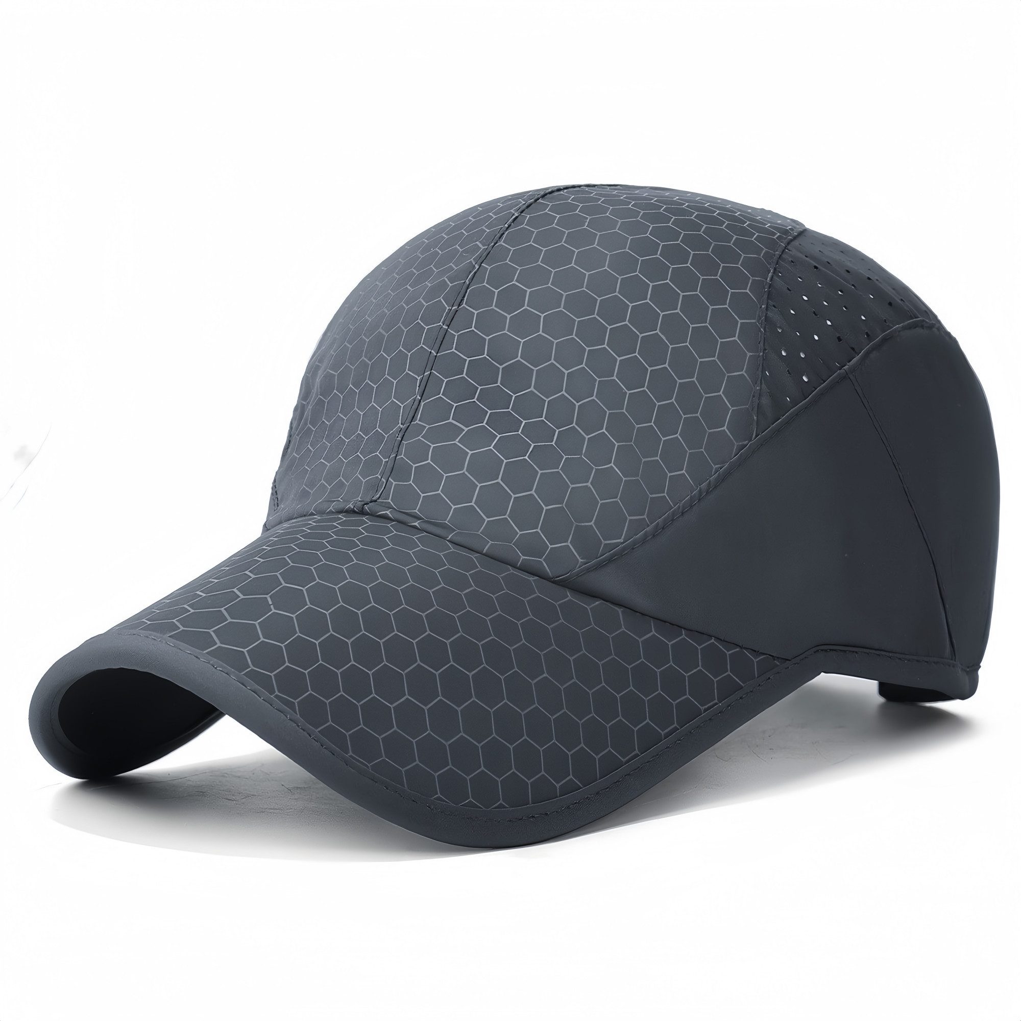 FOUORTUNATE-BEE Baseball Cap Leichte Sportkappe mit Softschirm – Atmungsaktiv & schnelltrocknend Elastische Laufmütze für Outdoor, Sport und Freizeit