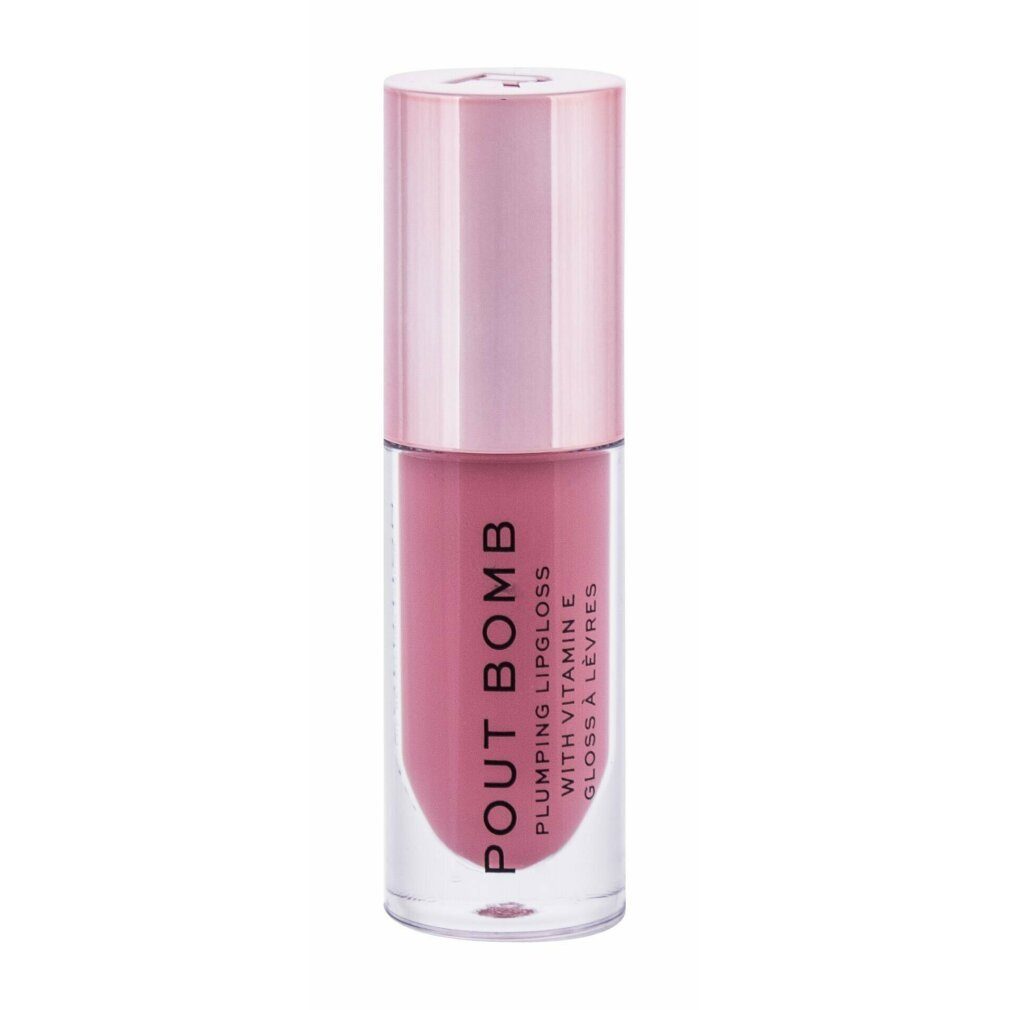 Revolution Lippenstift Makeup Pout Bomb Plumping Gloss Kiss