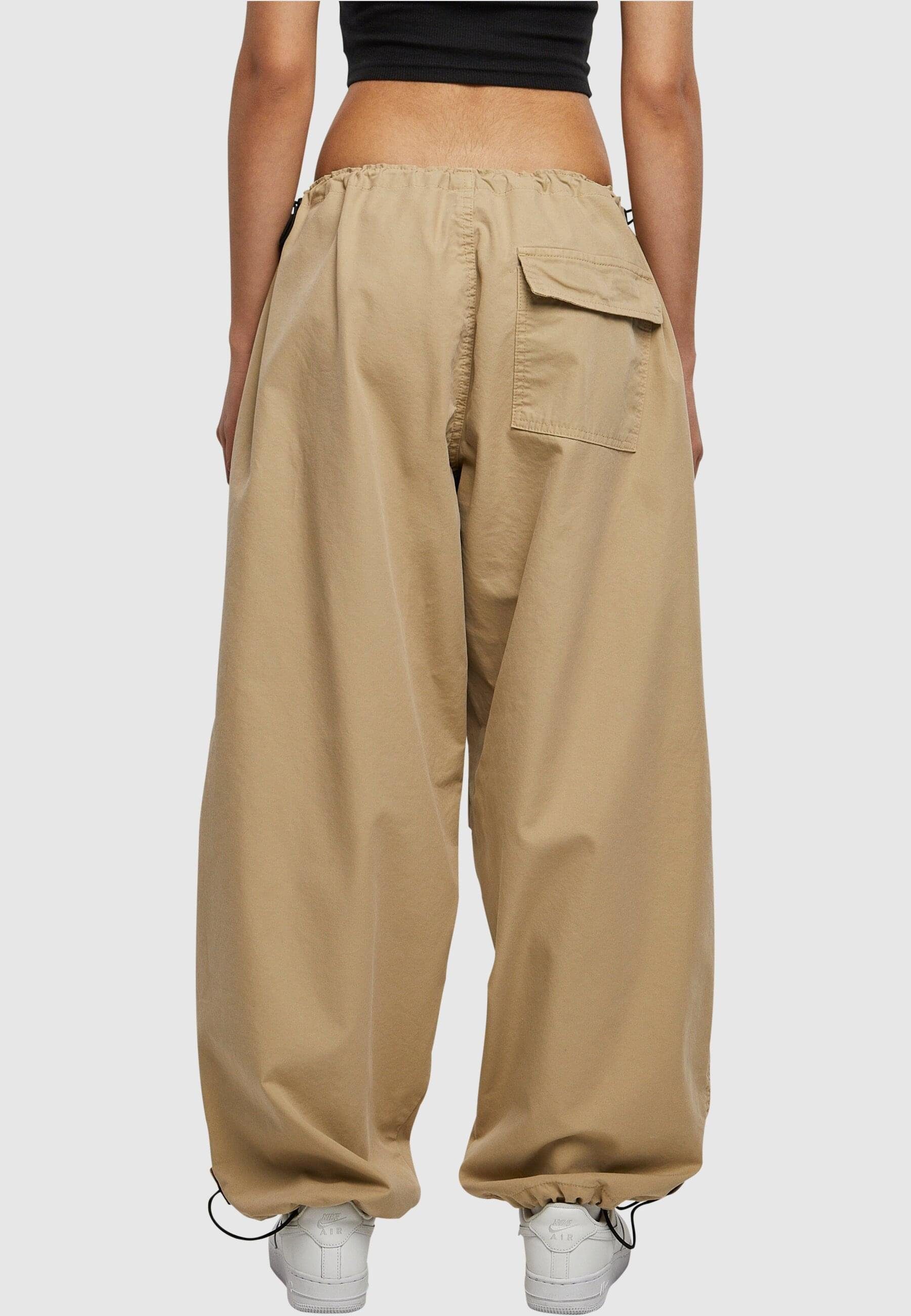Damen Cotton Ladies (1-tlg) Parachute CLASSICS URBAN wetsand Pants Jerseyhose