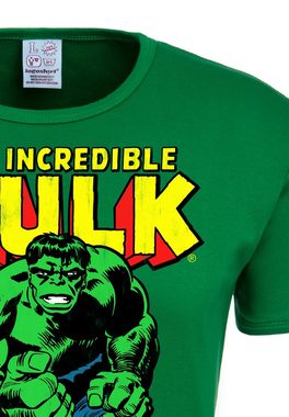 LOGOSHIRT T-Shirt The Incredible Hulk mit Retro-Motiv
