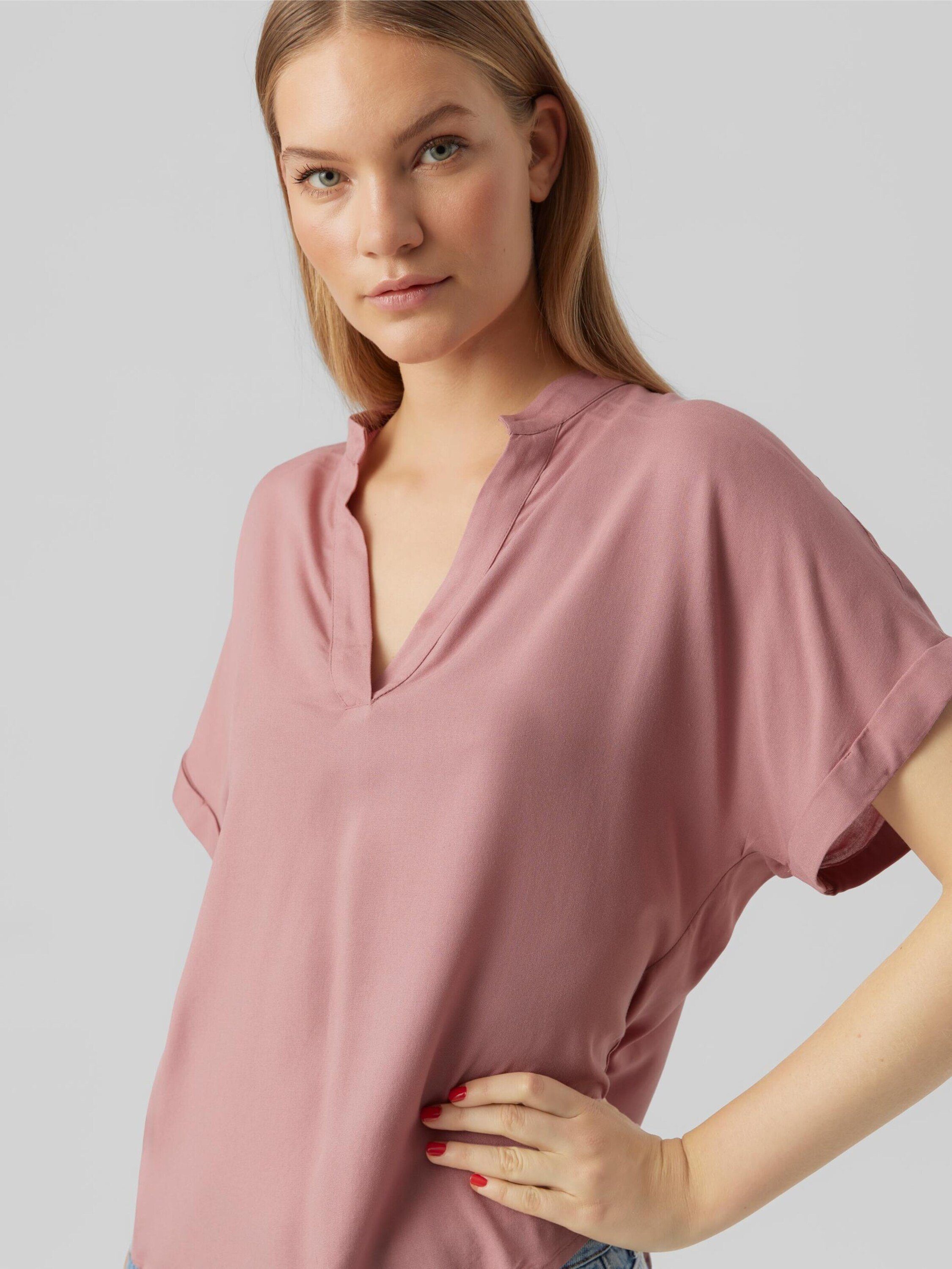 Vero Moda Kurzarmbluse Beauty (1-tlg) Plain/ohne Details günstig online kaufen