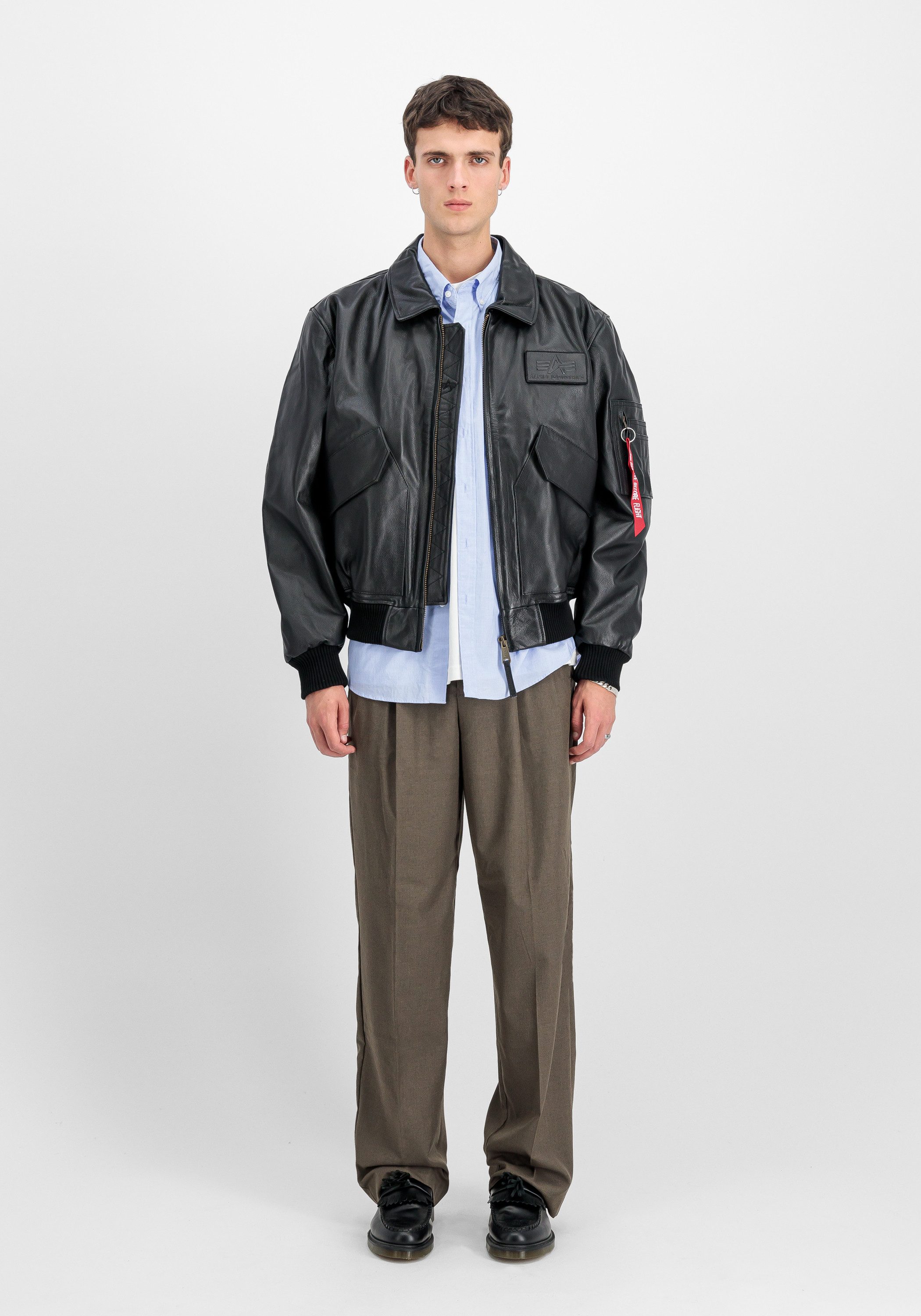Alpha Industries Lederjacke Alpha Industries Men günstig online kaufen