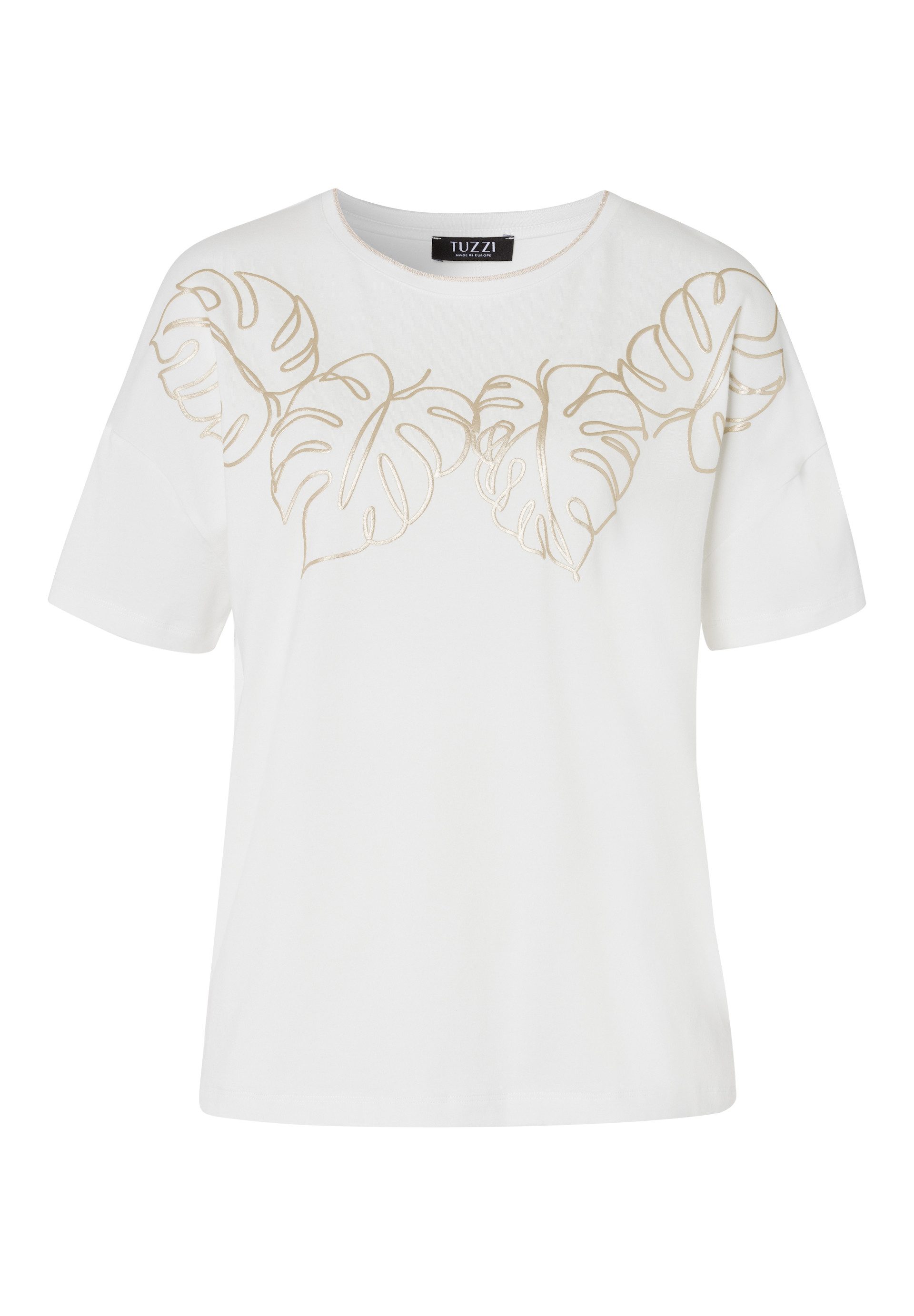 TUZZI Kurzarmshirt mit elegantem Print günstig online kaufen