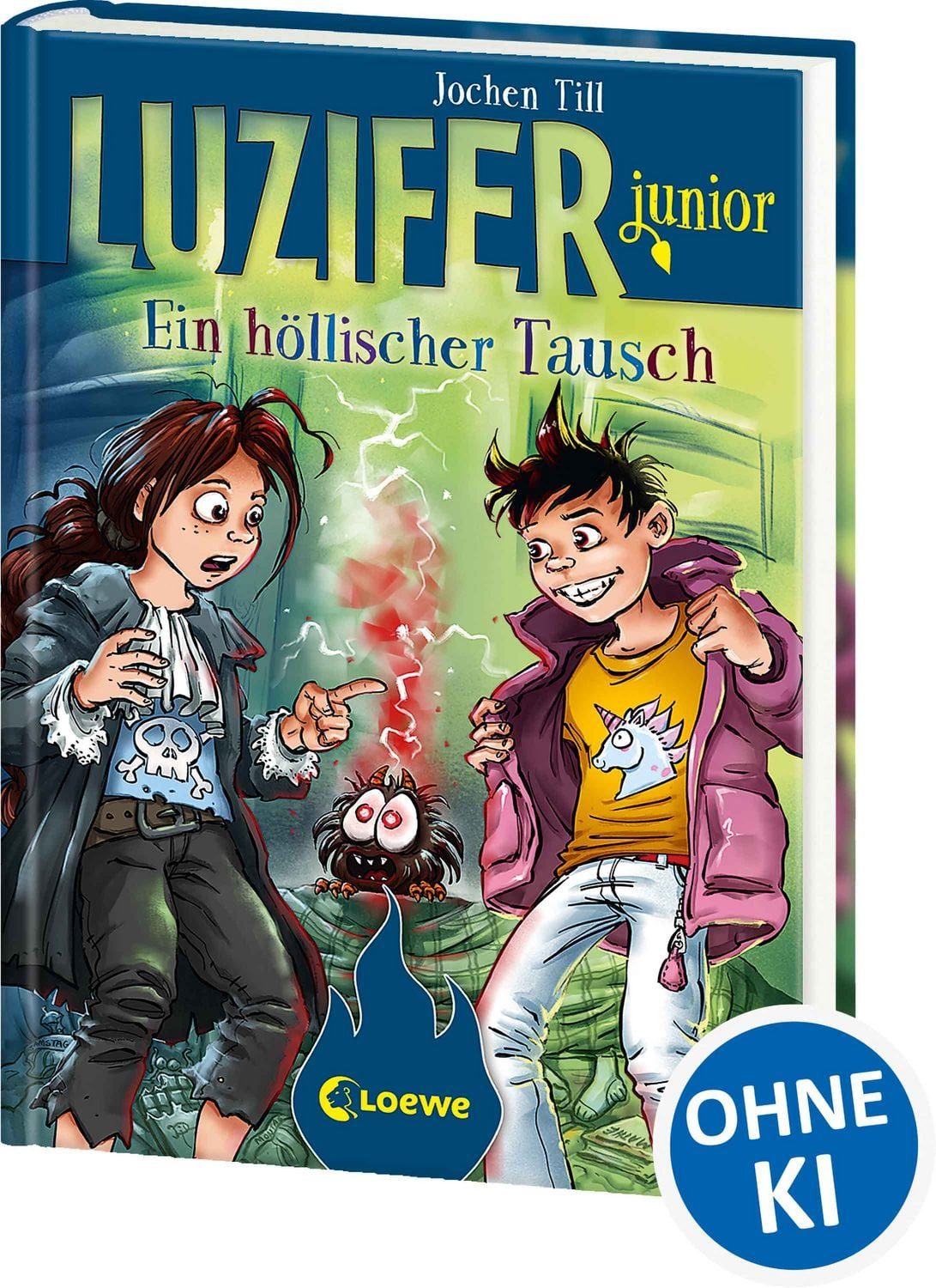 Kinderbuch Luzifer junior (Band 5) - Ein höllischer Tausch Lustige und beliebte K Jochen Till