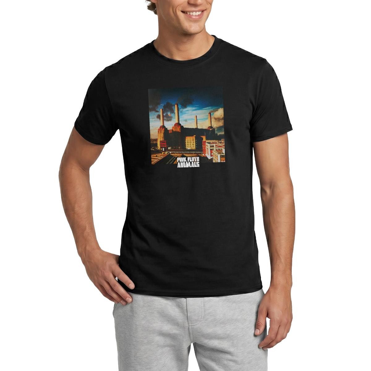 Spreadshirt T-Shirt Pink Floyd Animals Album Cover Männer T-Shirt (1-tlg)