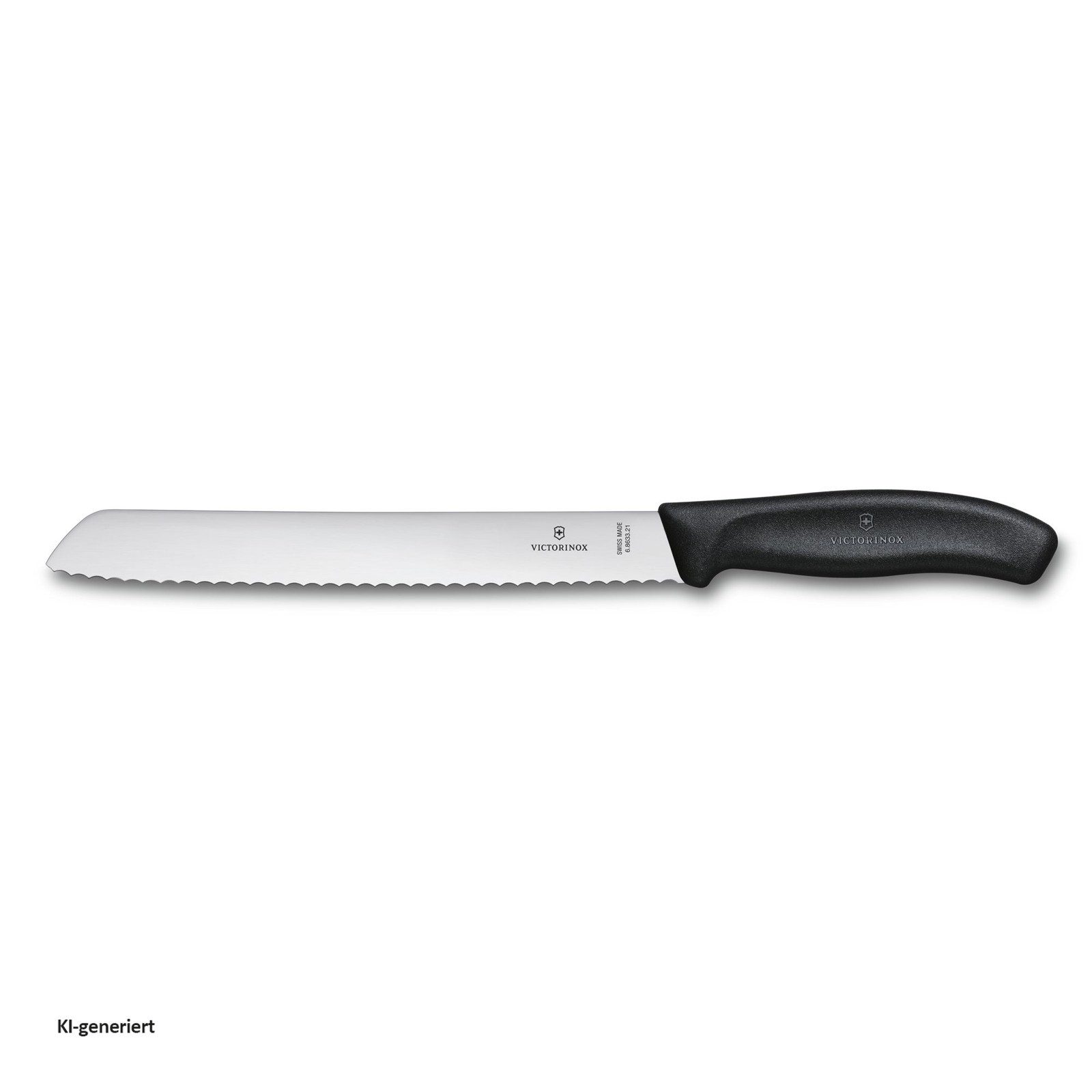 Victorinox Brotmesser Brotmesser Swiss Classic, Küchenmesser Wellenschliff ergonomischer Griff